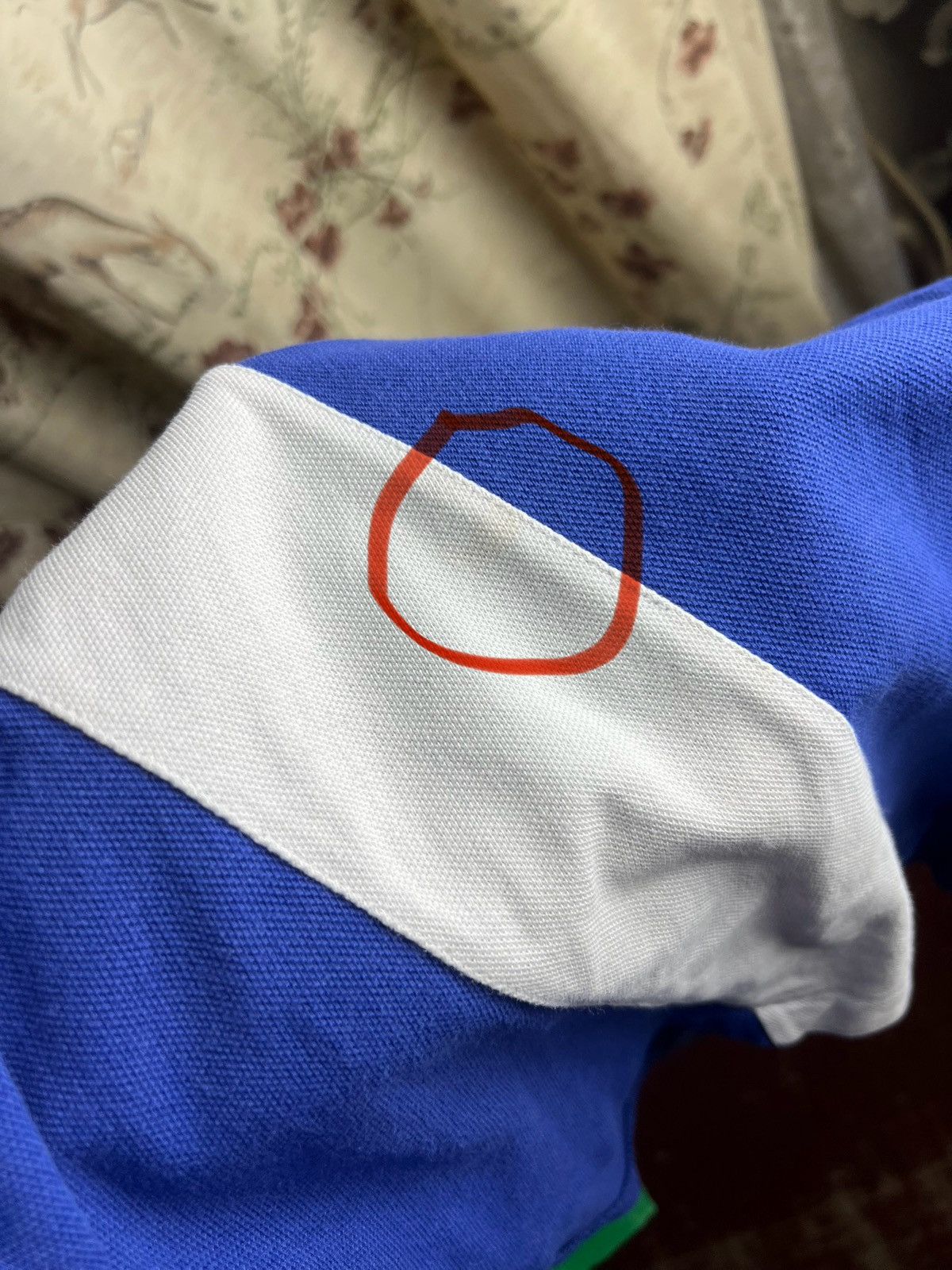 Polo Ralph Lauren Vintage Ralph Lauren Tee Striped Chief Keef Big Pony Logo M Size US M / EU 48-50 / 2 - 12 Thumbnail
