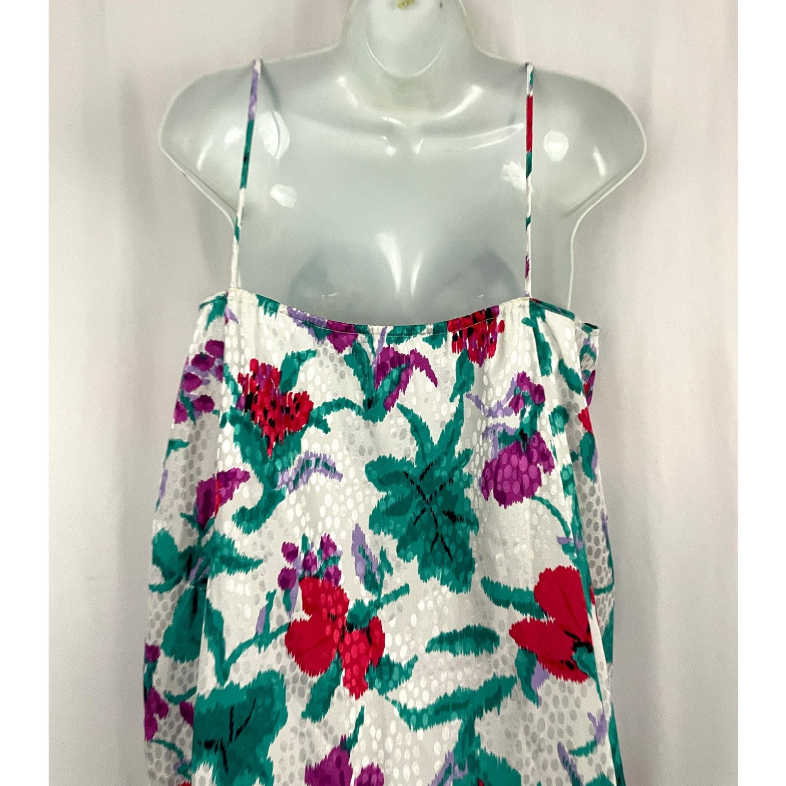 Neiman Marcus VTG Neiman Marcus Floral Nightgown Robe Set Mary McFadden Size ONE SIZE - 9 Thumbnail
