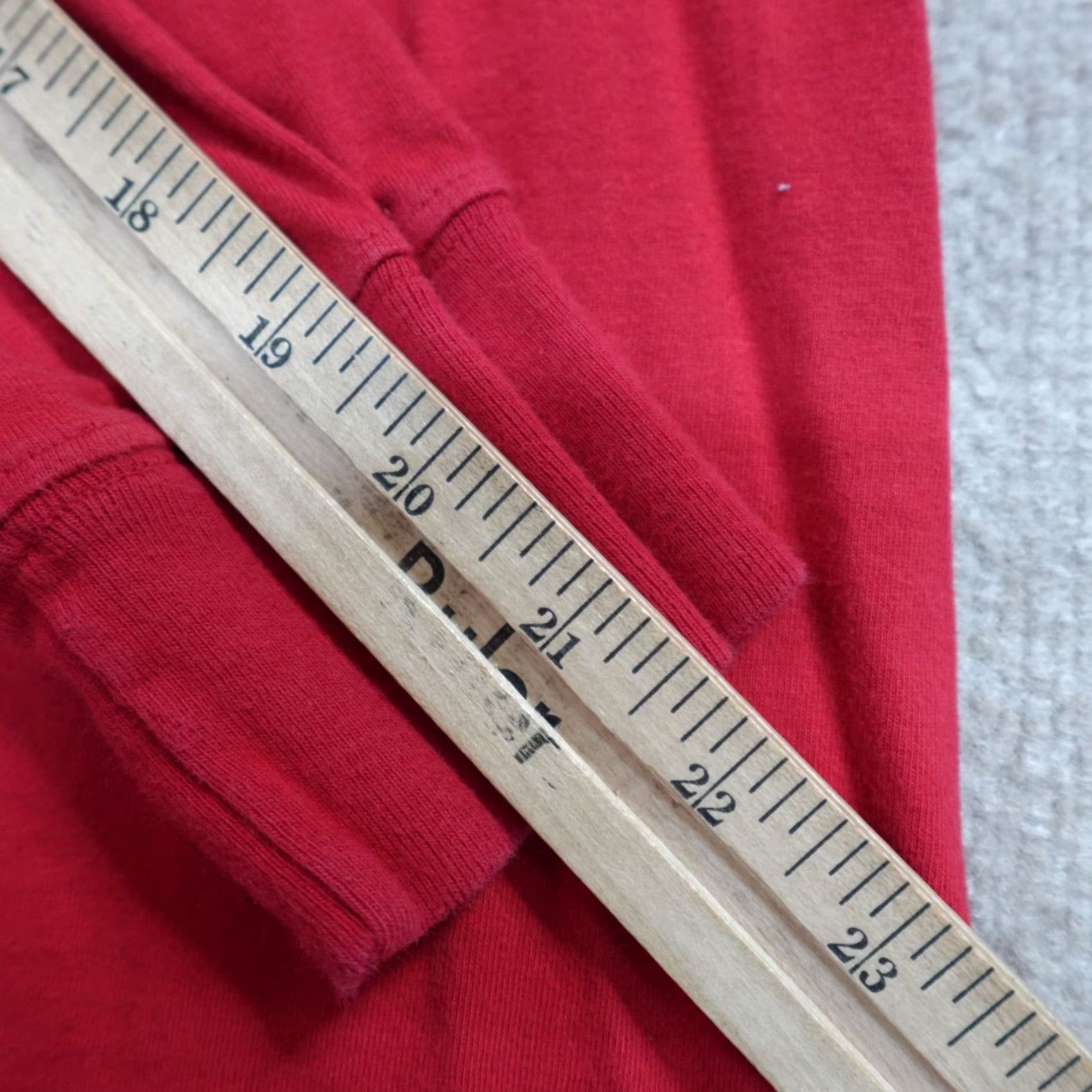 Vintage VINTAGE Polo Sport Shirt Polo Sport Shirt Small Red Long Sleeve Men XS Size US S / EU 44-46 / 1 - 7 Thumbnail
