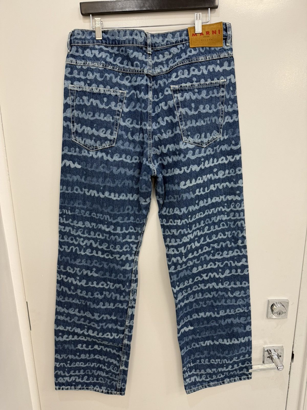 Marni Marni Blue Denim Jeans Size US 34 / EU 50 - 4 Thumbnail