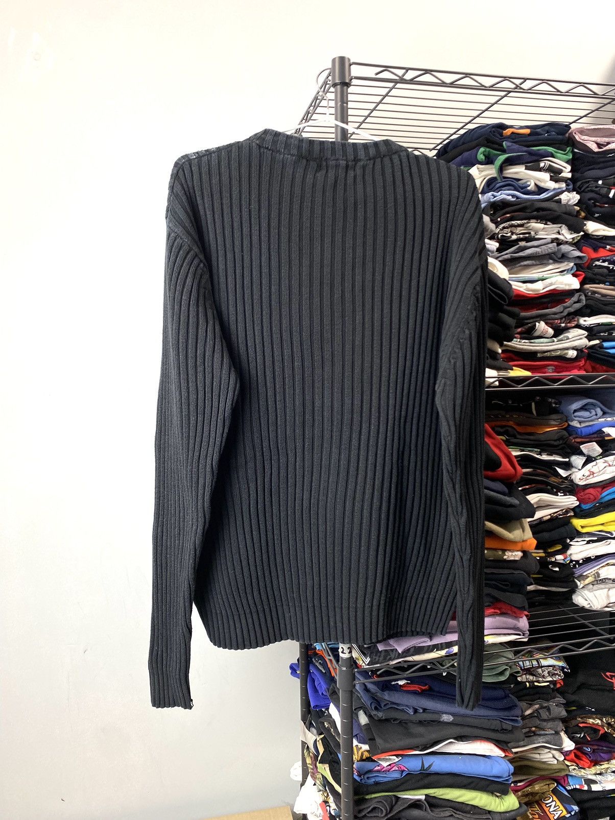 Japanese Brand Y2K Vintage Dragon Striped Diesel Style Sweater Size US L / EU 52-54 / 3 - 6 Thumbnail