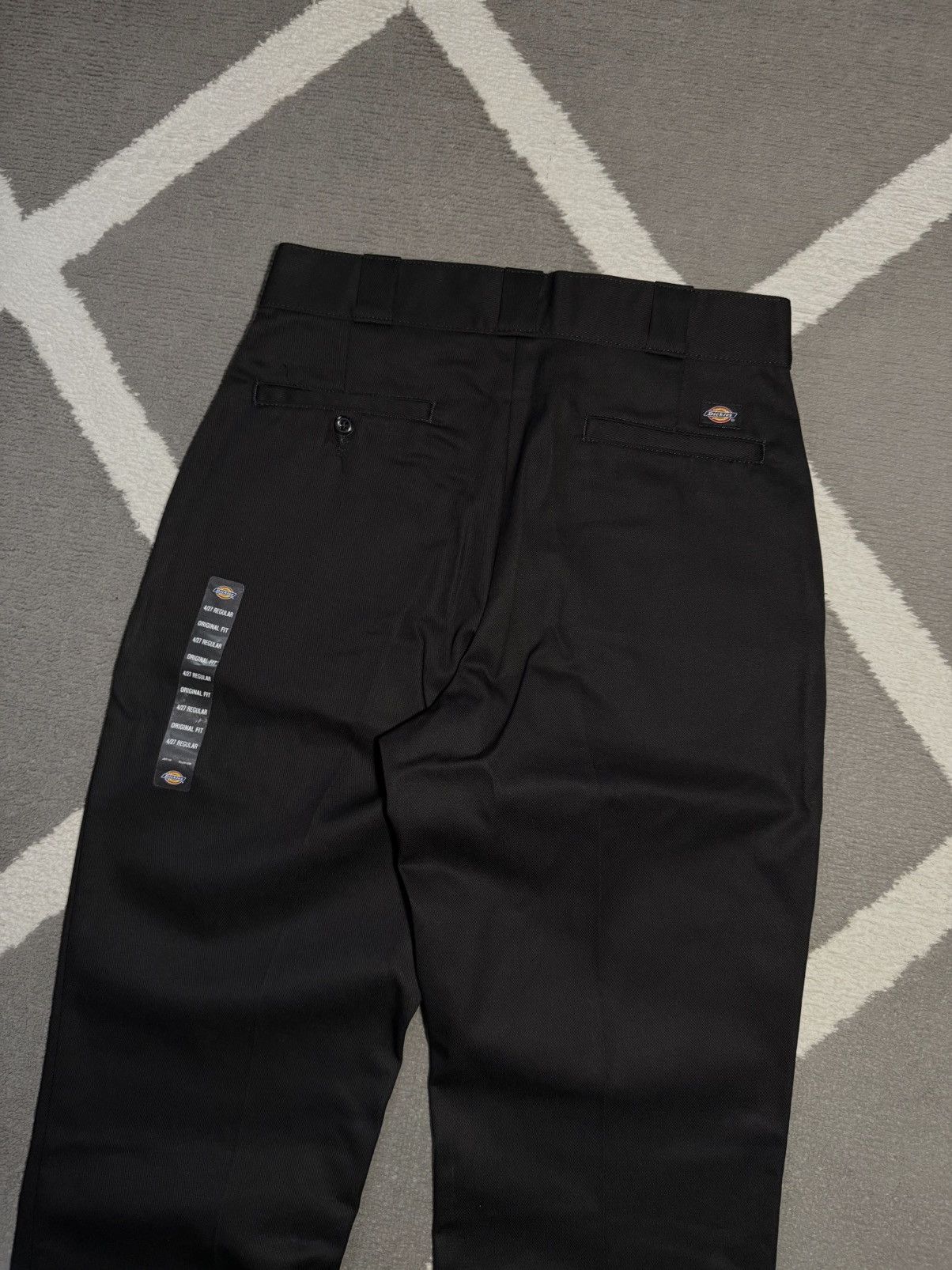 Dickies × Vintage Dickies Icons 874 Original Fit Women Straight Pants Black Size 27" / US 4 / IT 40 - 7 Thumbnail