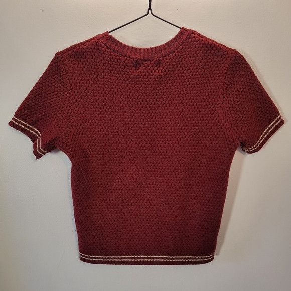 Other Miss Fortune Women's Short Sleeve Knit Retro Top - Xs Size XS / US 0-2 / IT 36-38 - 6 Thumbnail