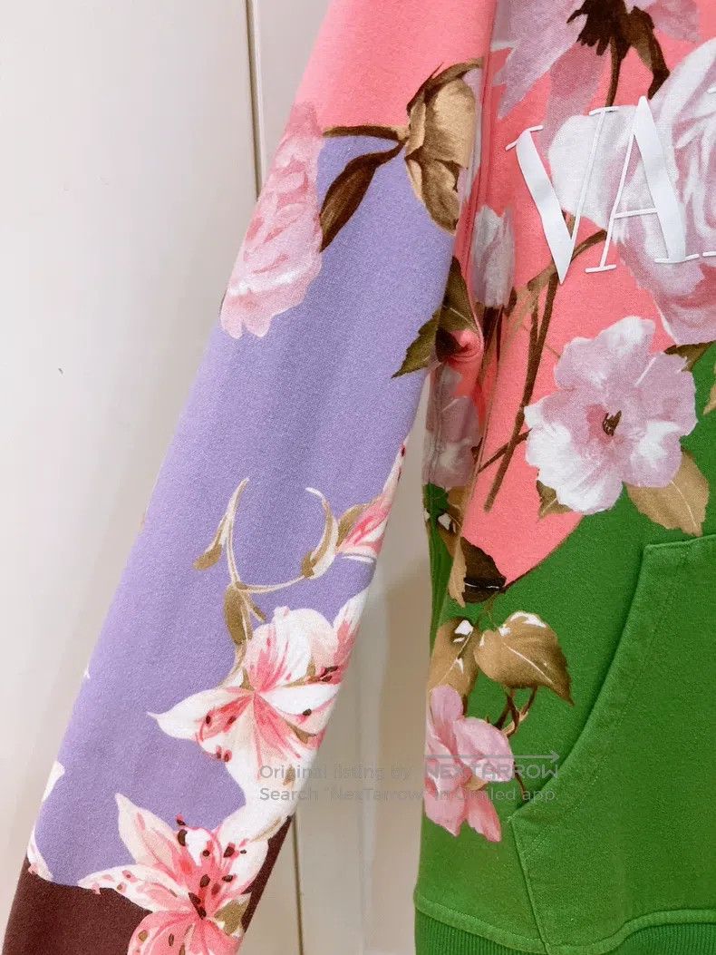 Valentino Valentino Colourful floral letter hoodies Size XS / US 0-2 / IT 36-38 - 7 Thumbnail