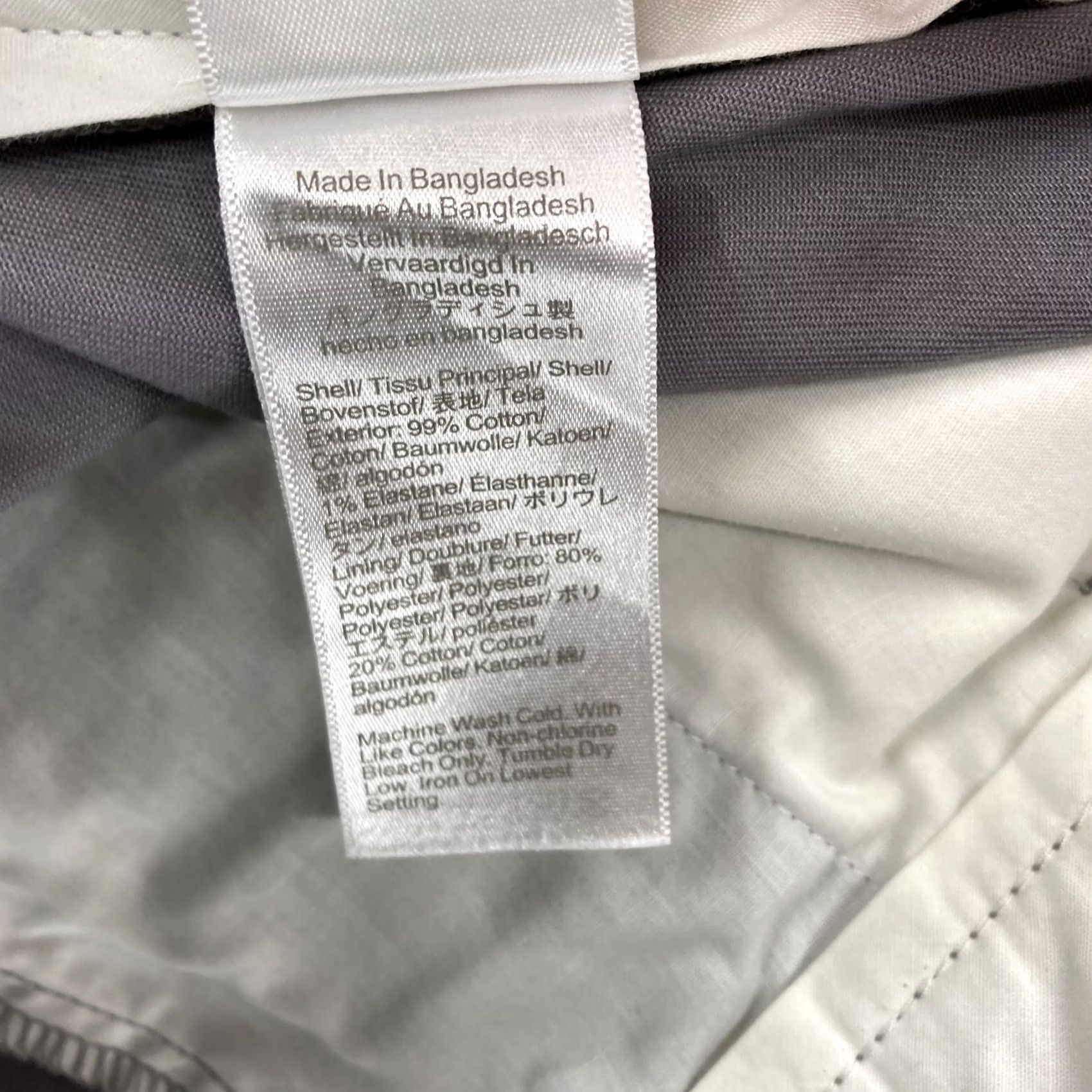 J.Crew J.Crew Shorts Women's 30 Gray Stretch Flat Front Chino 5" Inseam Preppy Size 30" / US 8 / IT 44 - 7 Thumbnail
