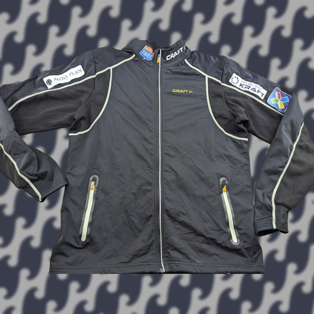 Vintage CRAFT Norway Ski Team Mens Medium Jacket Full Zip Cross Country Softshell Shirt Size US M / EU 48-50 / 2 - 1 Thumbnail