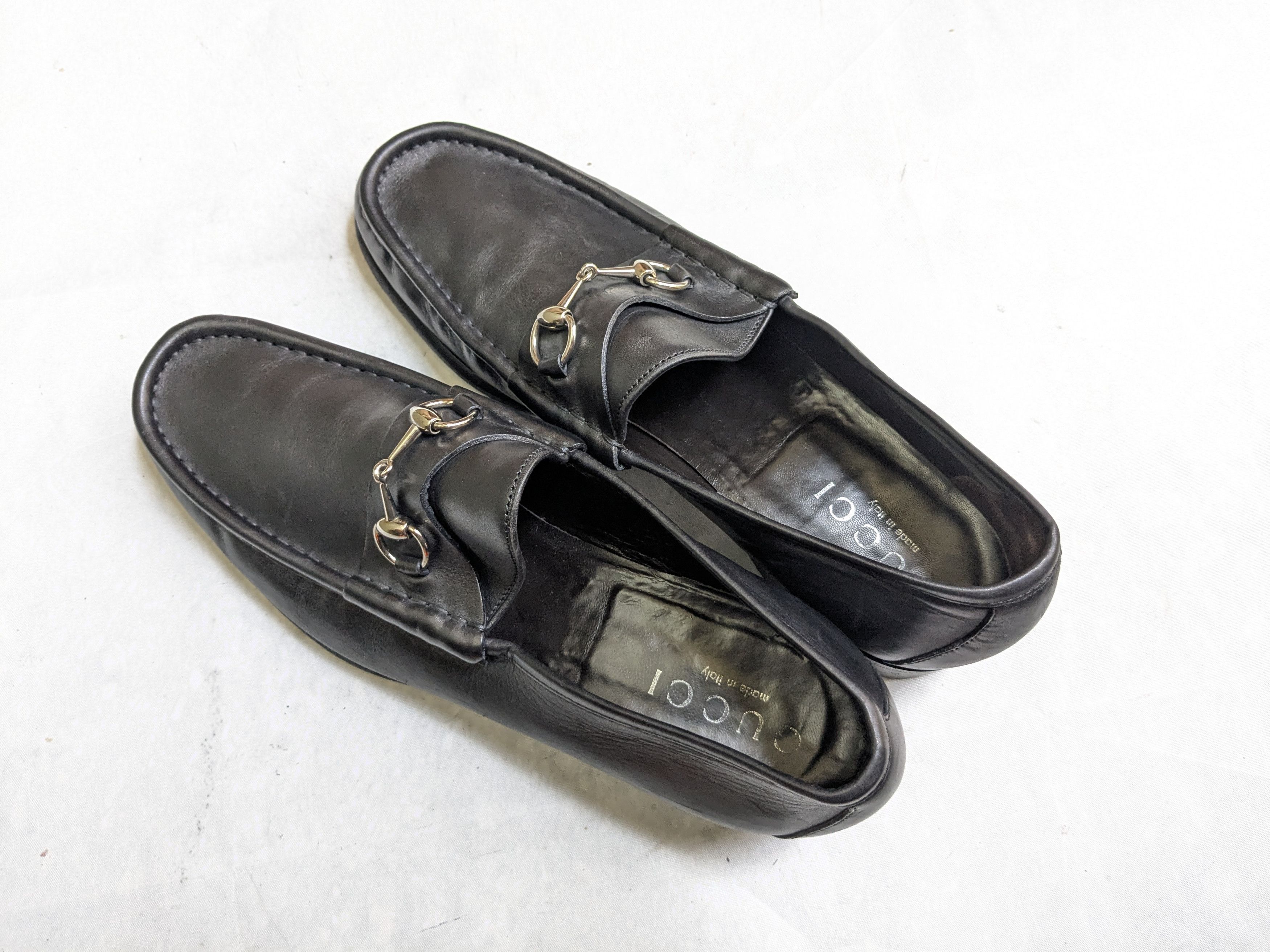 Gucci Gucci Horsebit Loafers Black 13 D Leather Snaffle Tom Ford Size US 13 / EU 46 - 13 Thumbnail