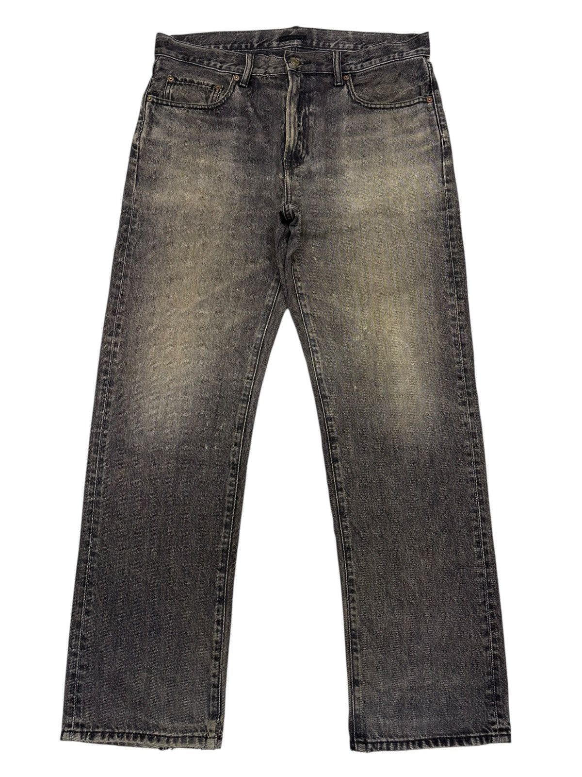 Undercover Rusty Baggy Faded Black Uniqlo Distressed Denim Jeans Size US 36 / EU 52 - 7 Thumbnail