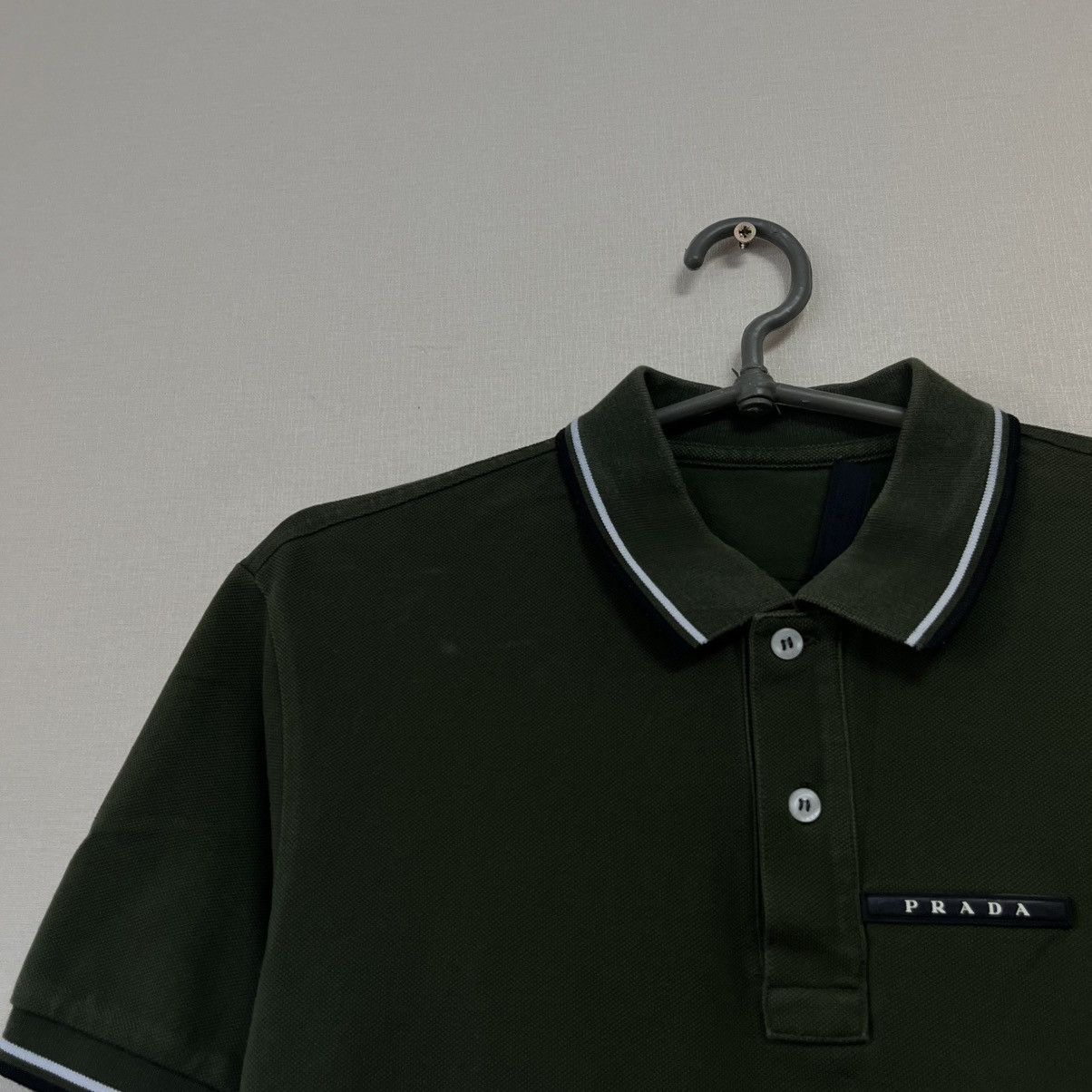 Prada Prada black label polo tee Size US M / EU 48-50 / 2 - 3 Thumbnail
