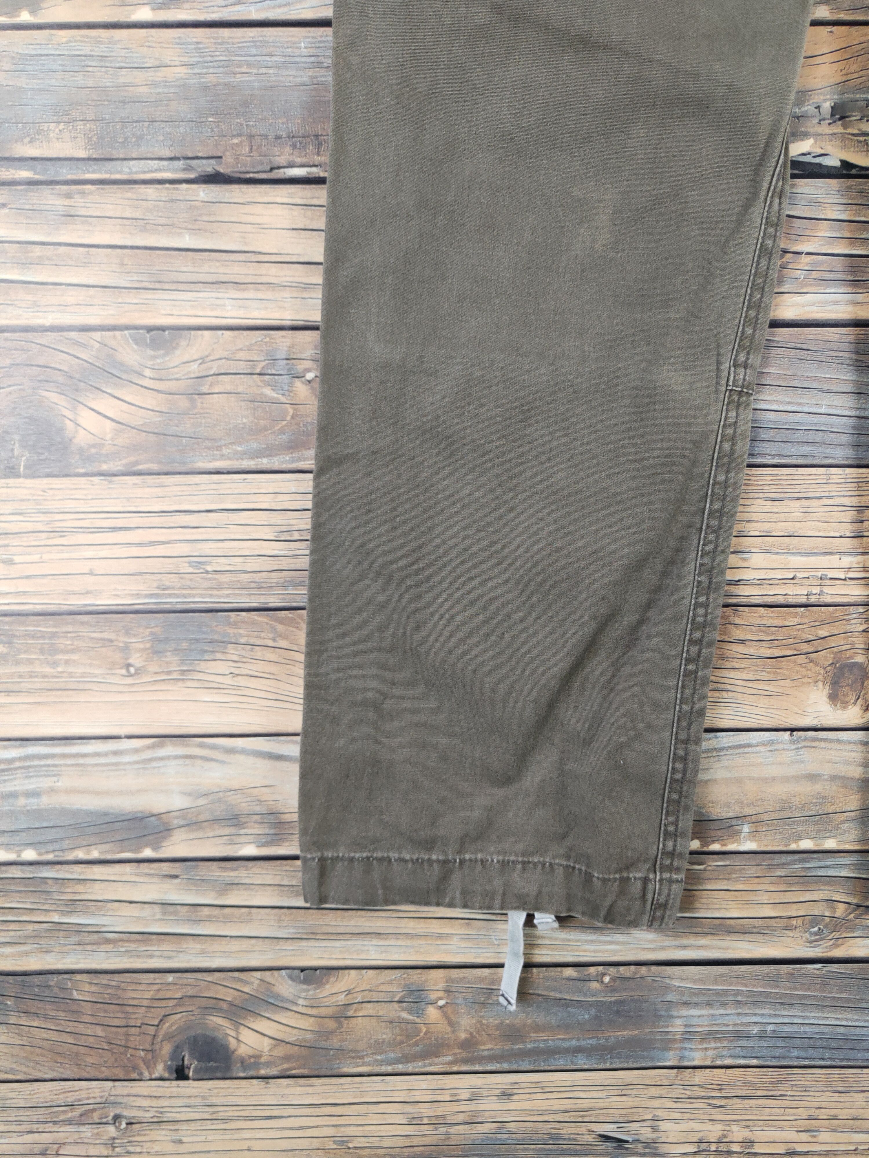 Japanese Brand DLL Close Up Olive Multipocket Tactical Cargo Pants #733 Size US 31 - 9 Thumbnail
