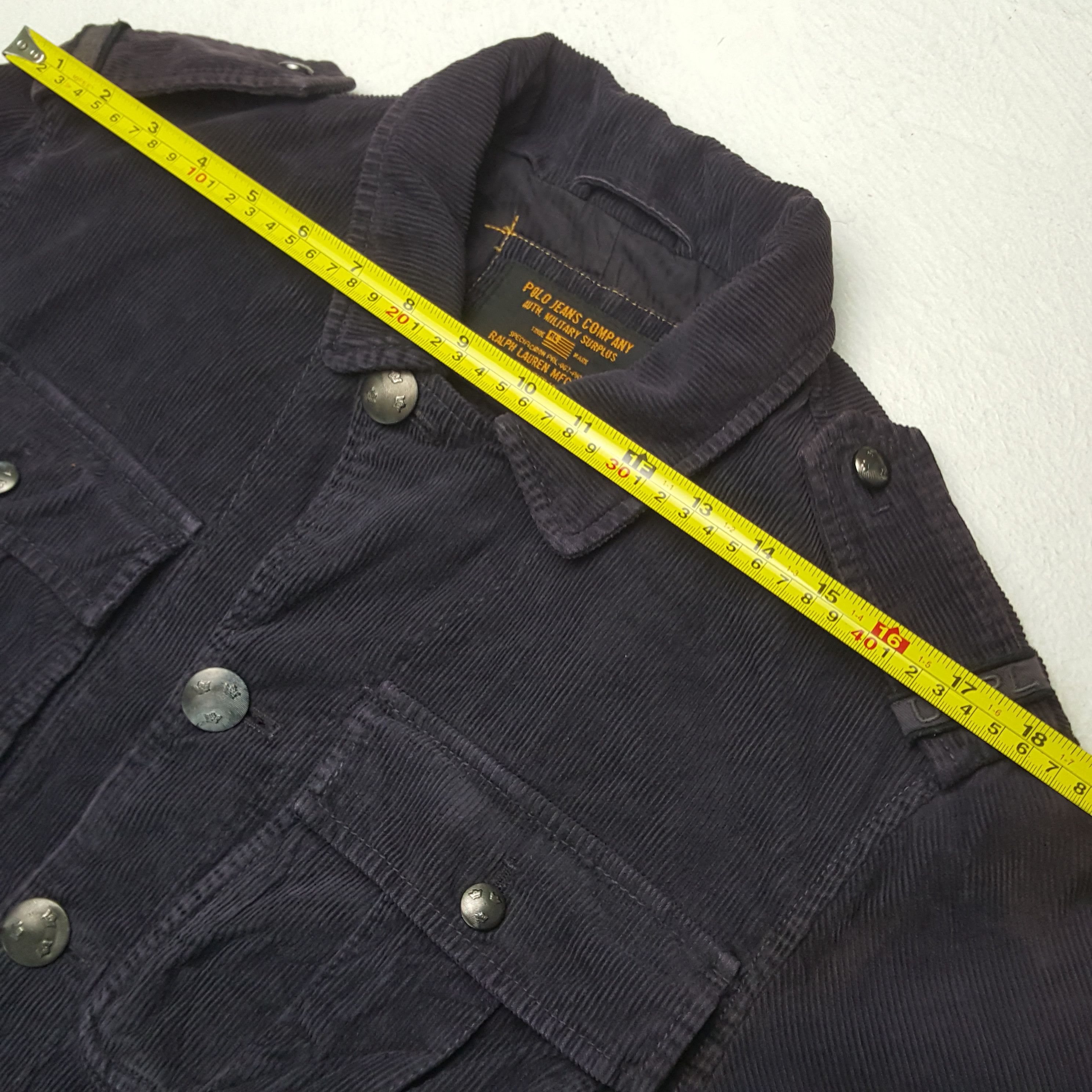 Vintage Polo Jeans Company Nice Design Jacket RR7 Size US S / EU 44-46 / 1 - 7 Thumbnail