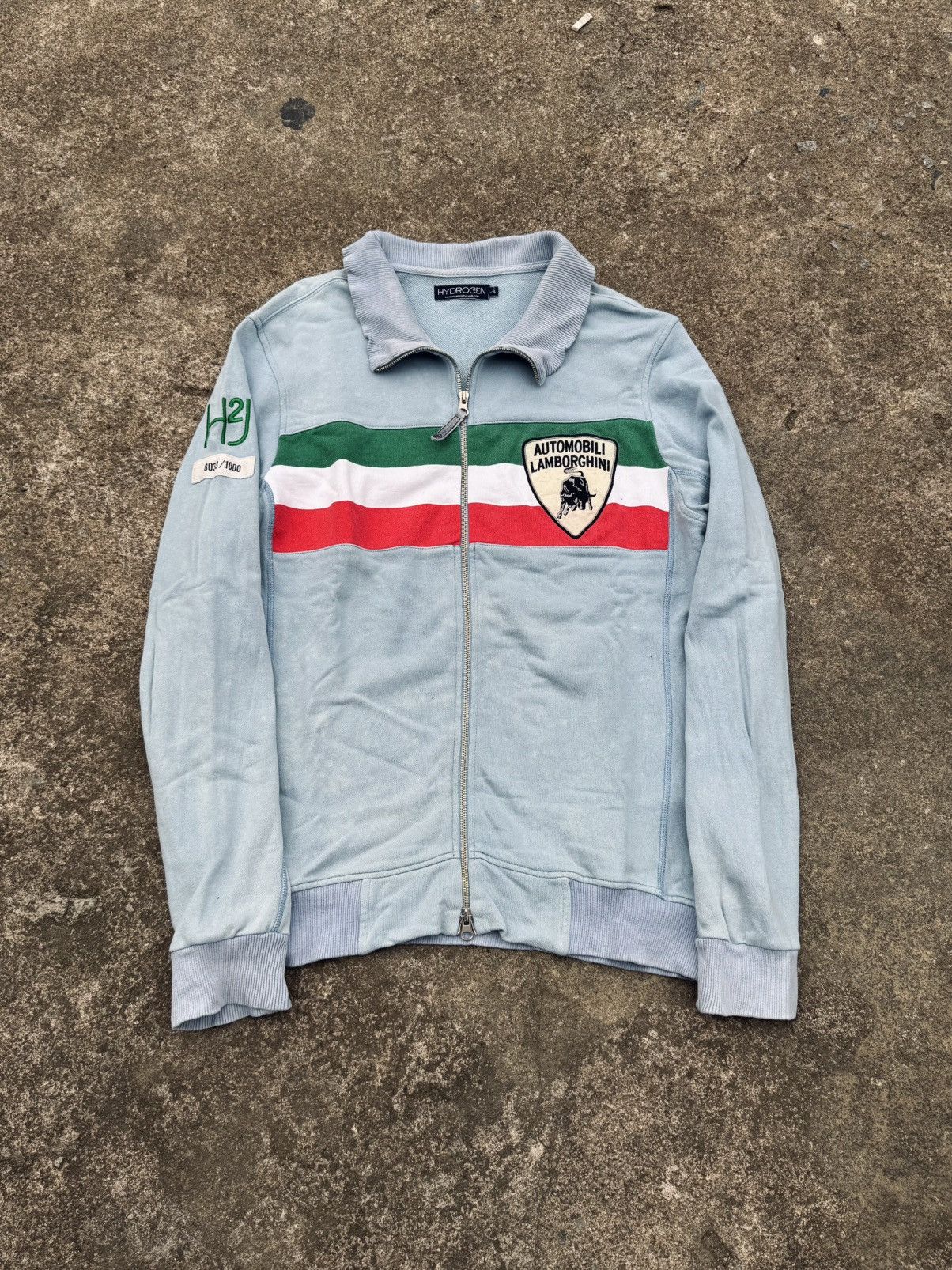 HYDROGEN Hydrogen X Lamborghini Sweater Zipup Size US XL / EU 56 / 4 - 2 Thumbnail