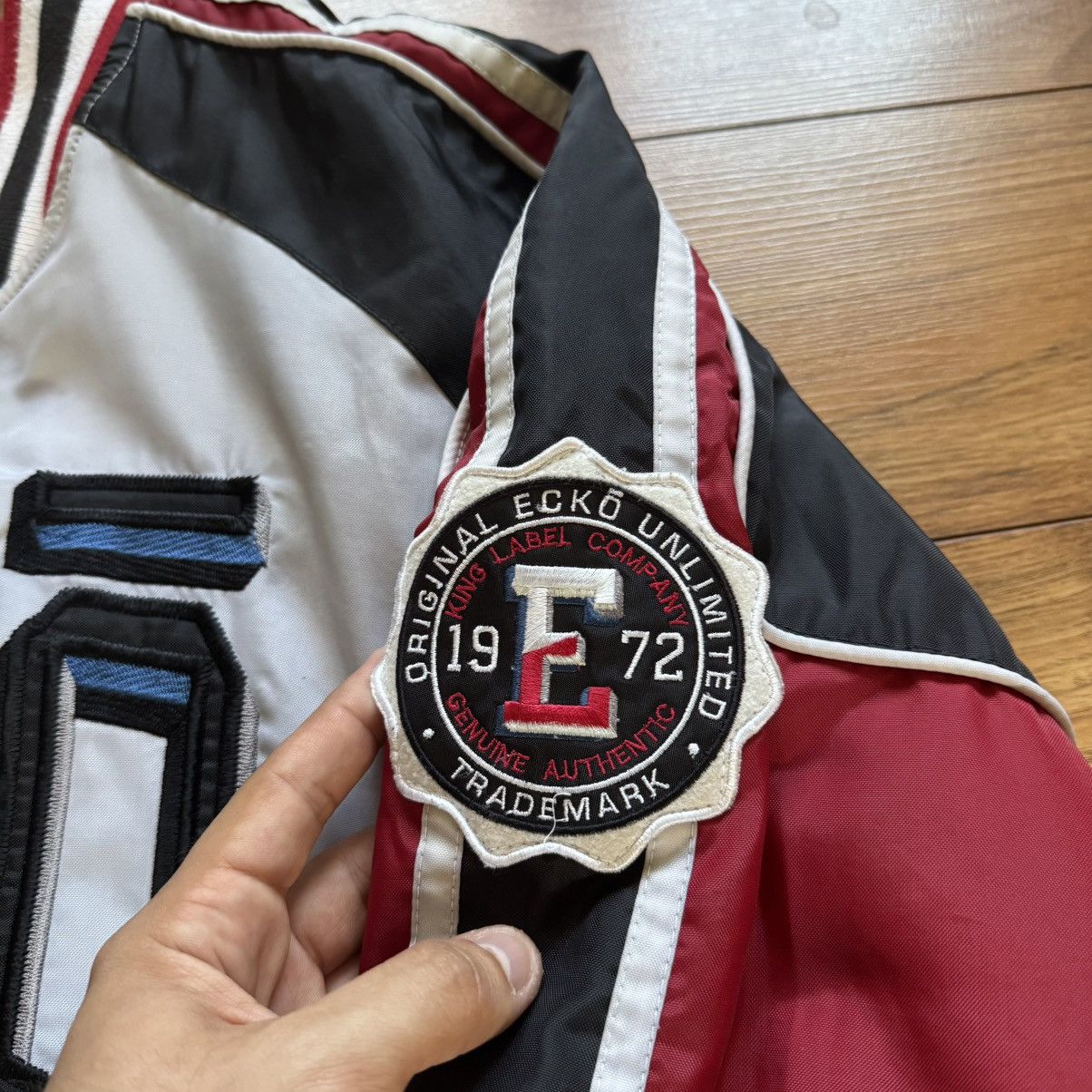 Ecko Unltd. Ecko Unltd vintage 90s Varsity Jacket Size US L / EU 52-54 / 3 - 9 Thumbnail