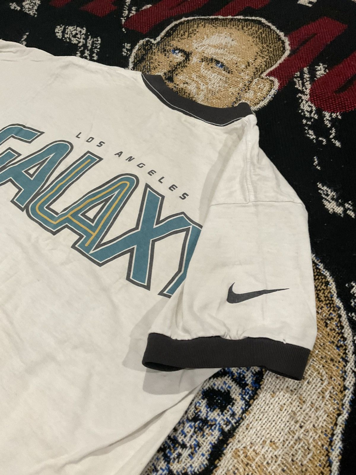 Nike Vintage mls Los Angeles galaxy shirt small Nike red tag Size US S / EU 44-46 / 1 - 1 Thumbnail