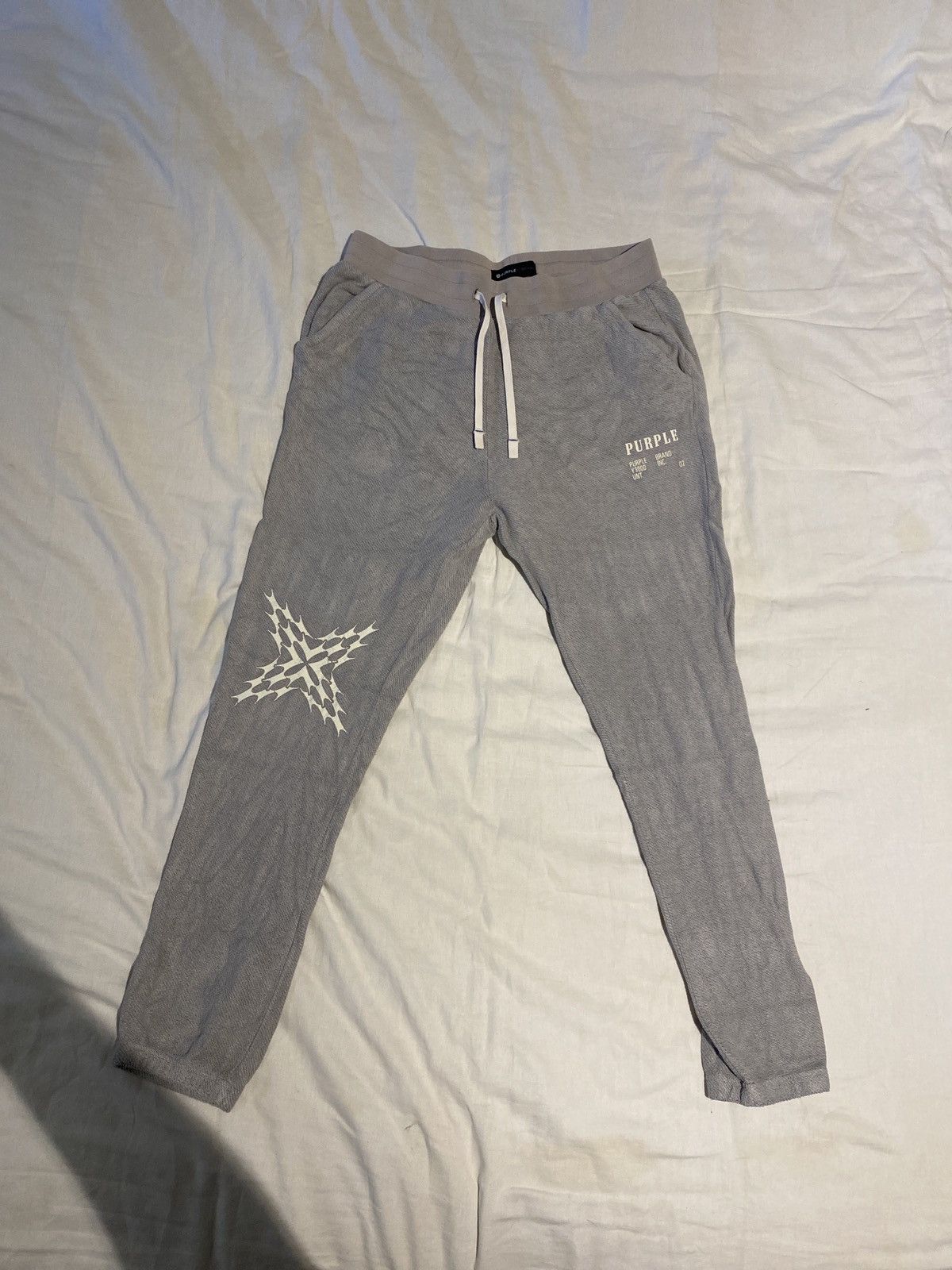 PURPLE BRAND REVERSED SWEATPANTS
