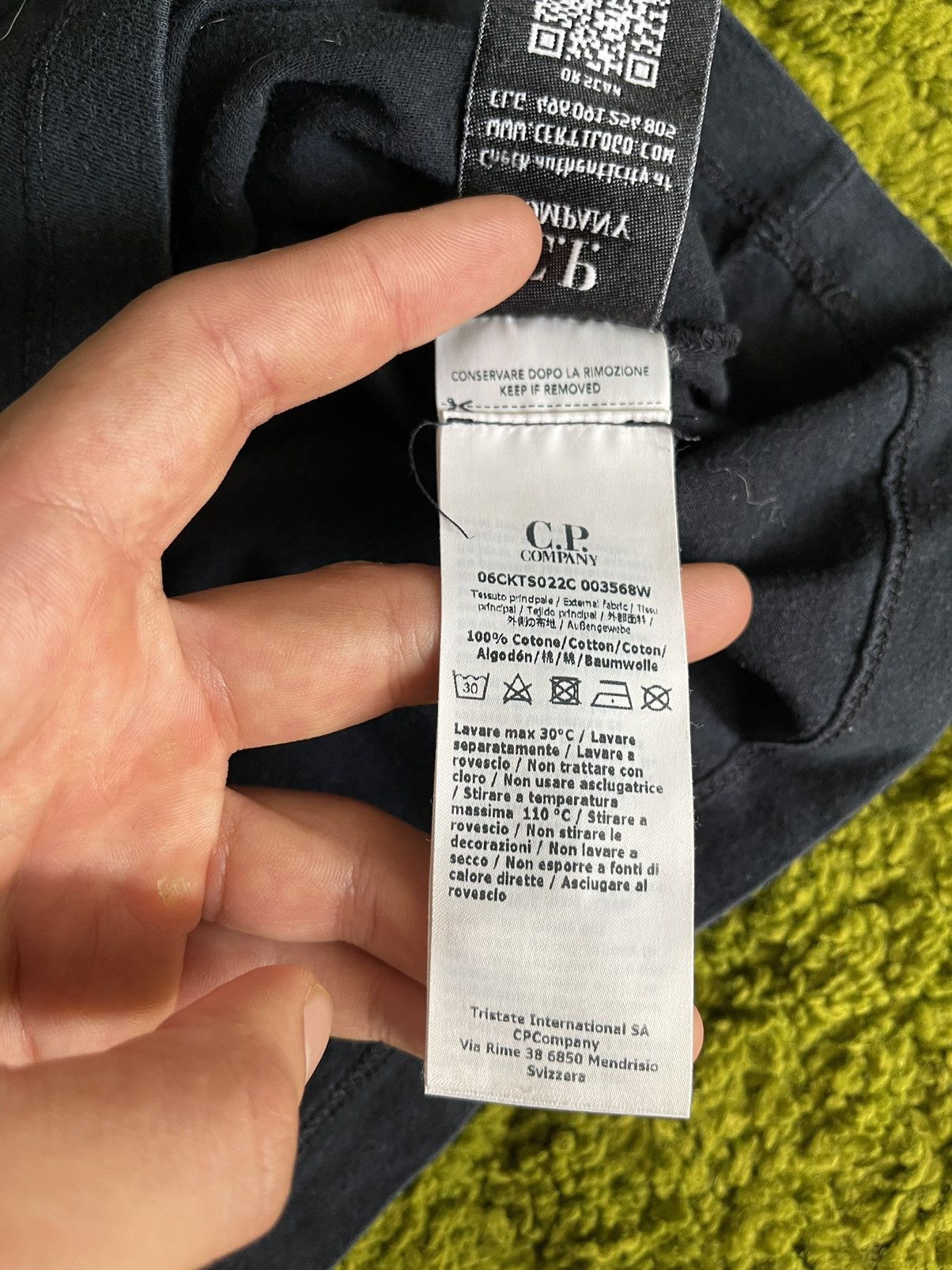 C.P. Company × Designer × Massimo Osti C.P. Company Google’s glasses logo t-shirt Size S / US 4 / IT 40 - 9 Thumbnail