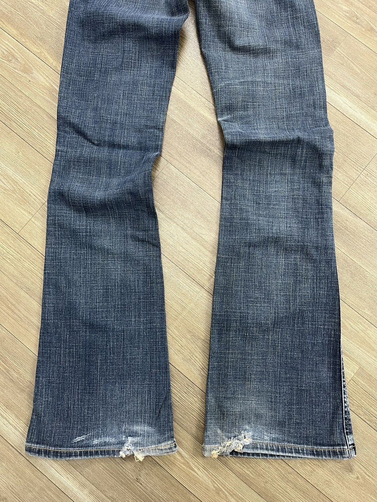 Japanese Brand 2000s Edwin Ifsixwasnine Lgb Style Bootcut Flared Jeans Y2K Size US 26 / EU 42 - 13 Thumbnail