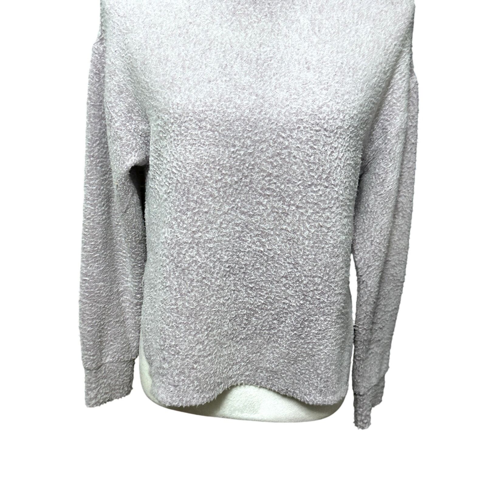 Other Abound Sweater Mock Neck Long Sleeve Fuzzy Light Purple XS Size XS / US 0-2 / IT 36-38 - 3 Thumbnail