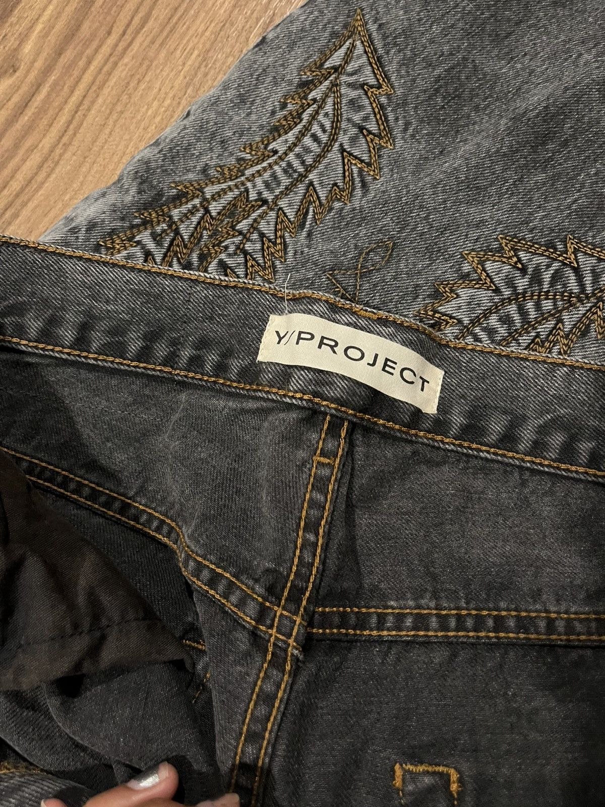 Y/Project Cowboy cuff jeans Size 29" - 3 Thumbnail