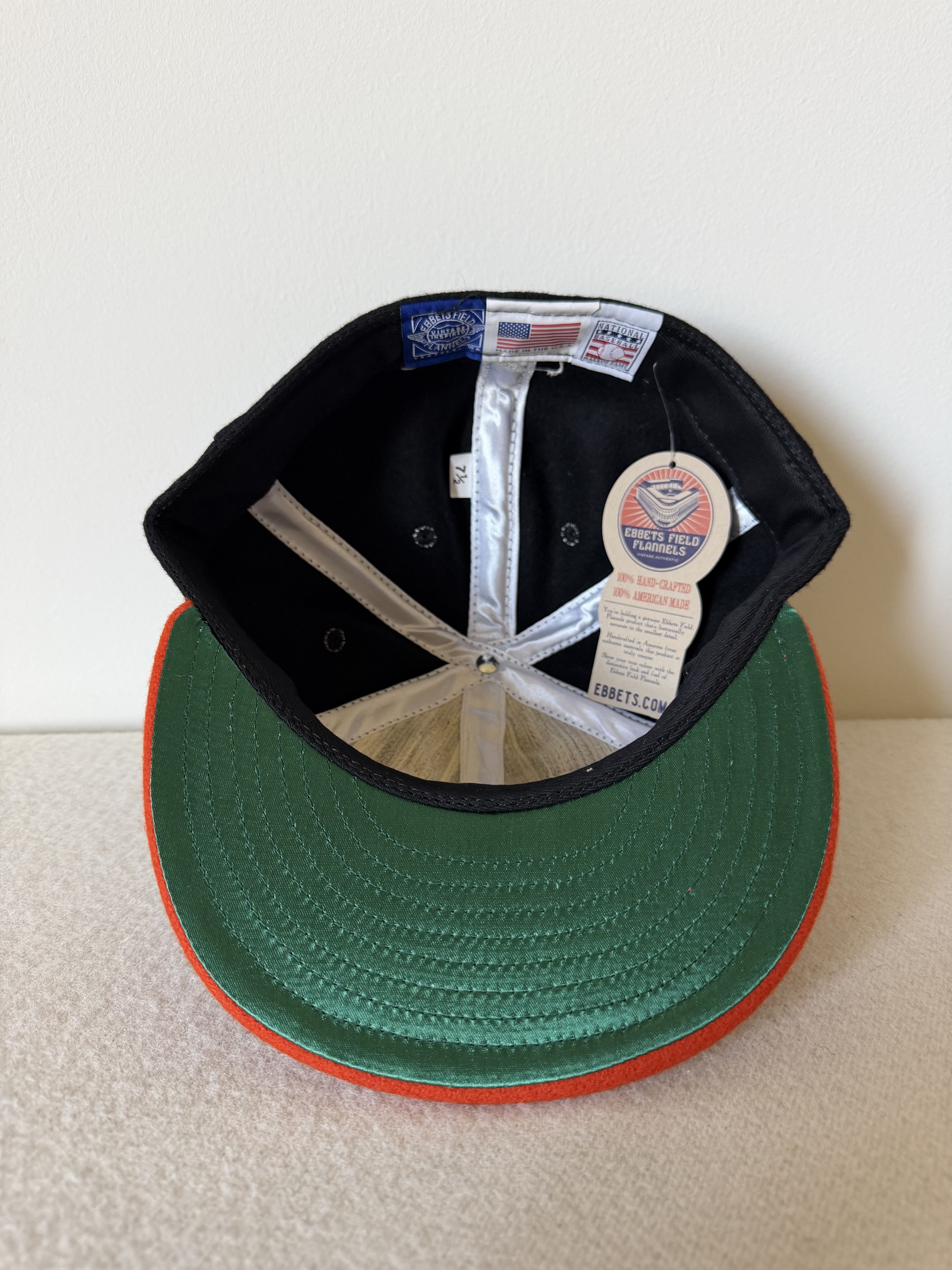 Ebbets Field Flannels 7 1/2 Ebbets Cal Ripken Jr. Signature Series Hat Size ONE SIZE - 5 Thumbnail