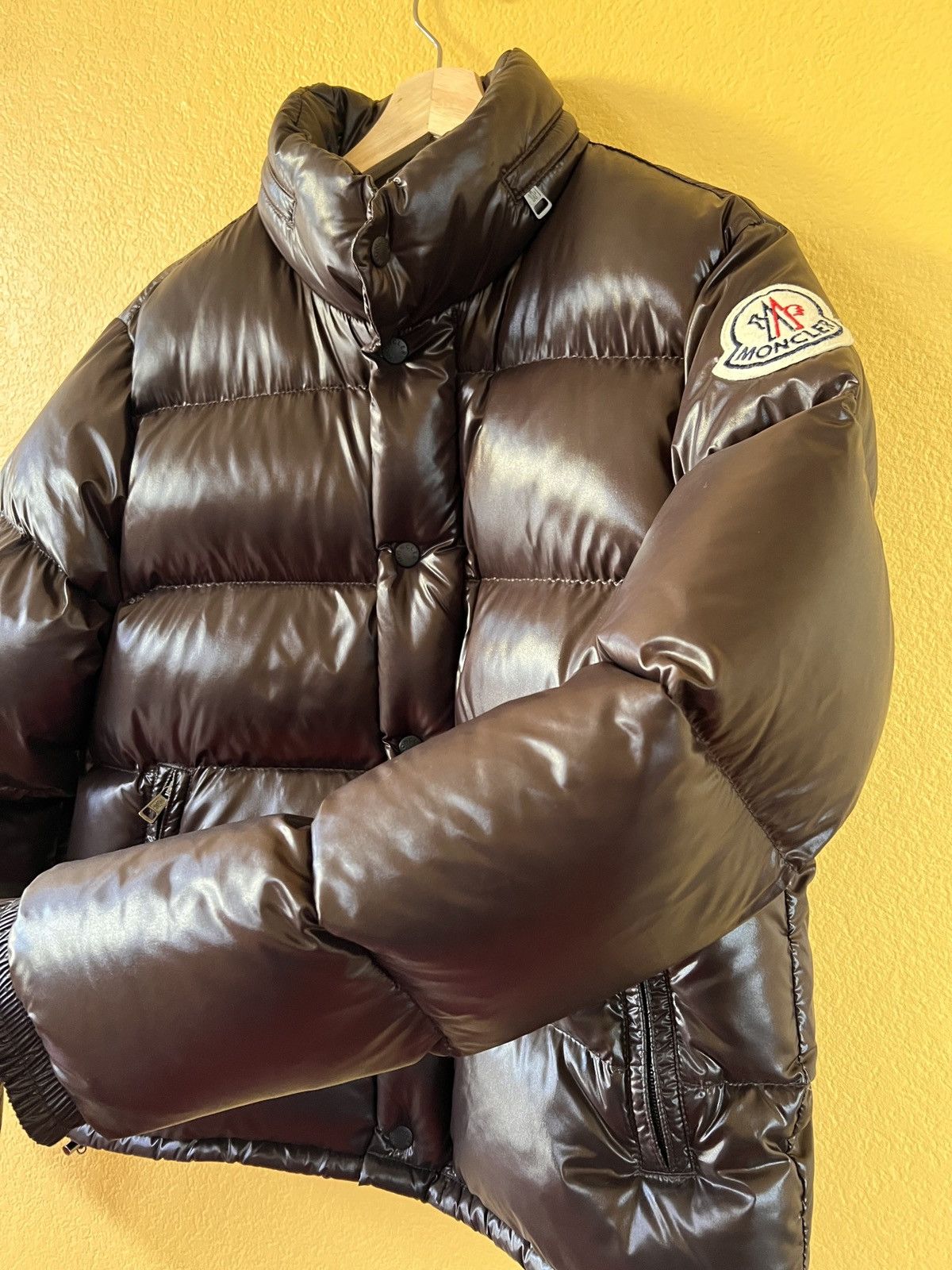 image of Moncler Everest Jacket in Brown, Men's (Size Medium)