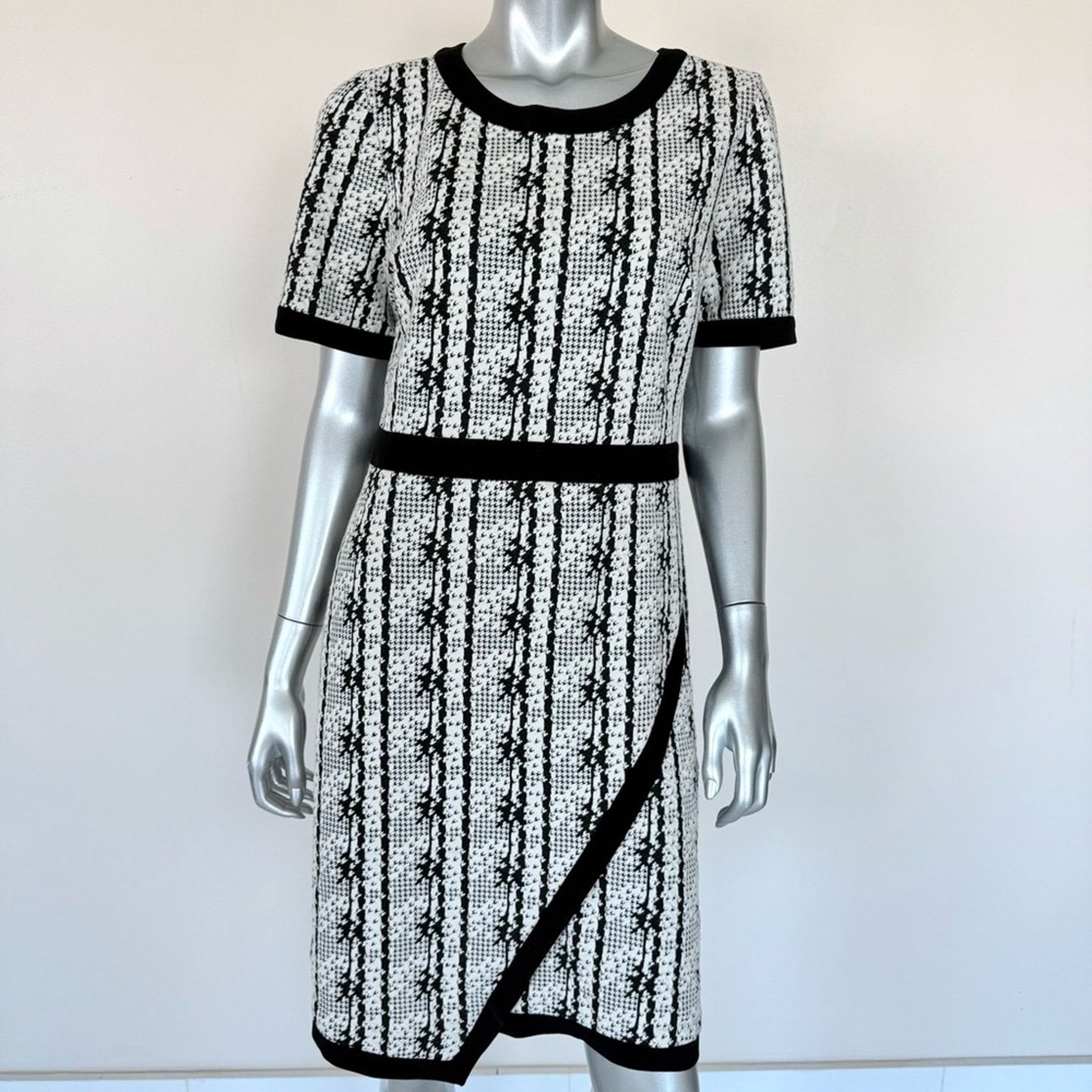Other Beige by eci women tweed dress size 12 US Size XL / US 12-14 / IT 48-50 - 2 Thumbnail