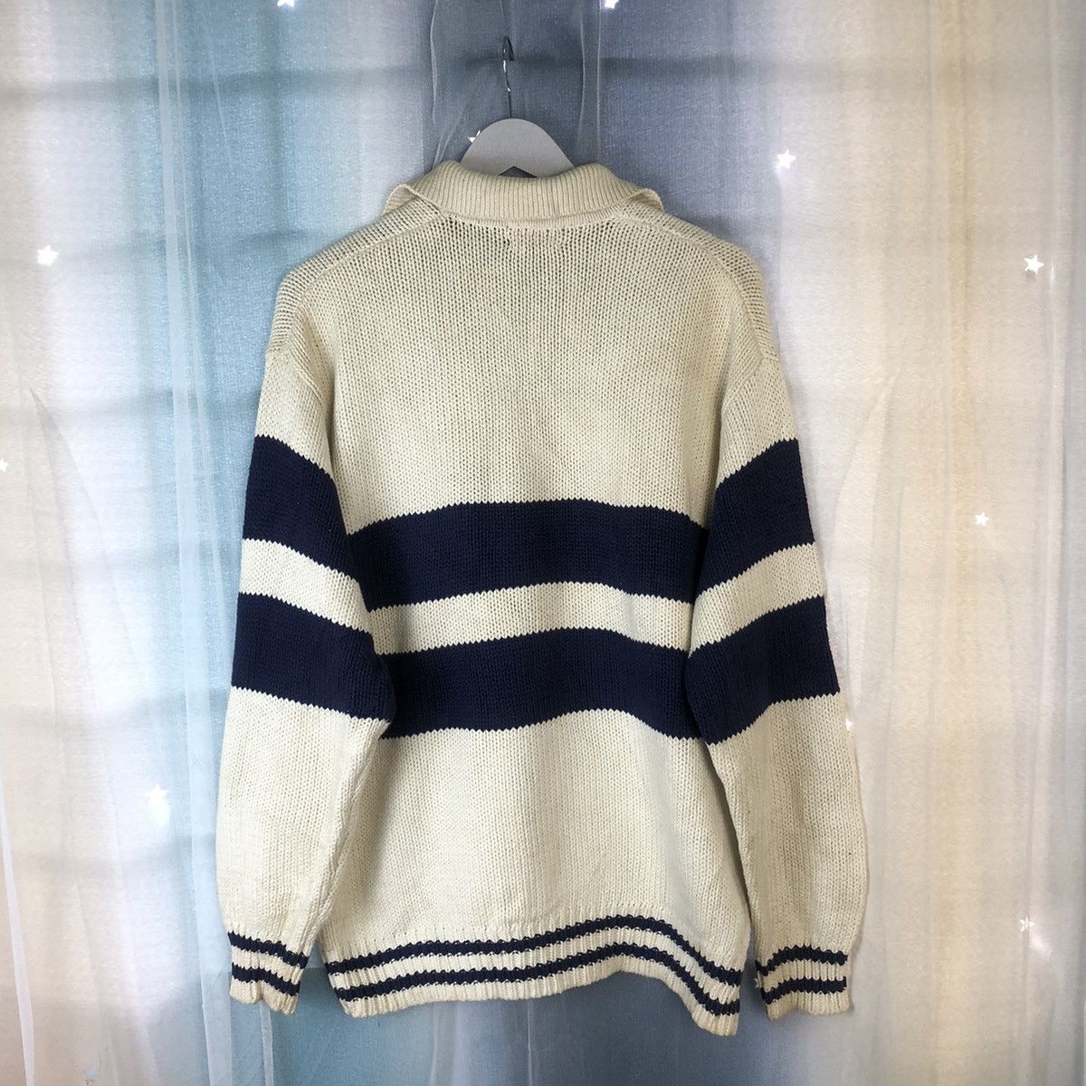 Japanese Brand J.Crew White Polo Ruby Sweatshirt #7405 Size US M / EU 48-50 / 2 - 11 Thumbnail