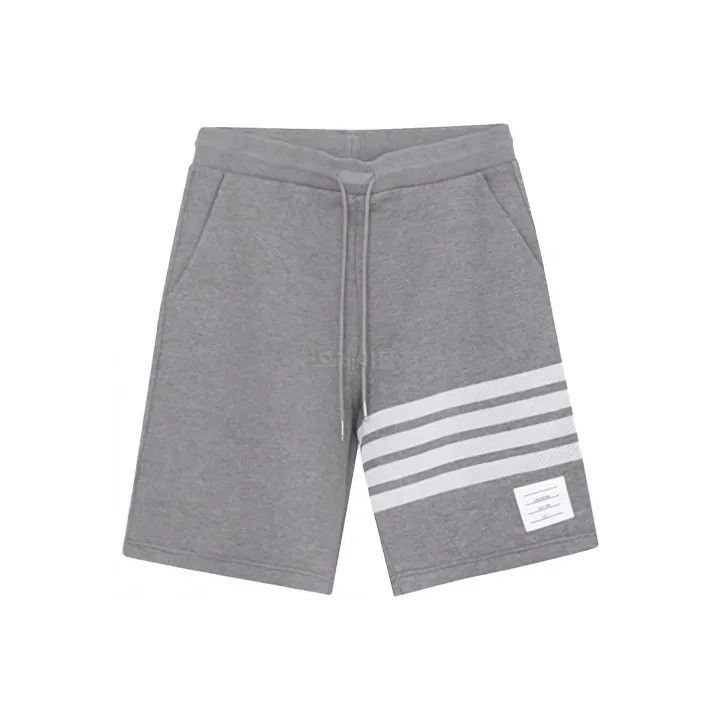 Thom Browne Thom Browne Gray Striped Sports Shorts -2507 Size US 26 / EU 42 - 7 Thumbnail