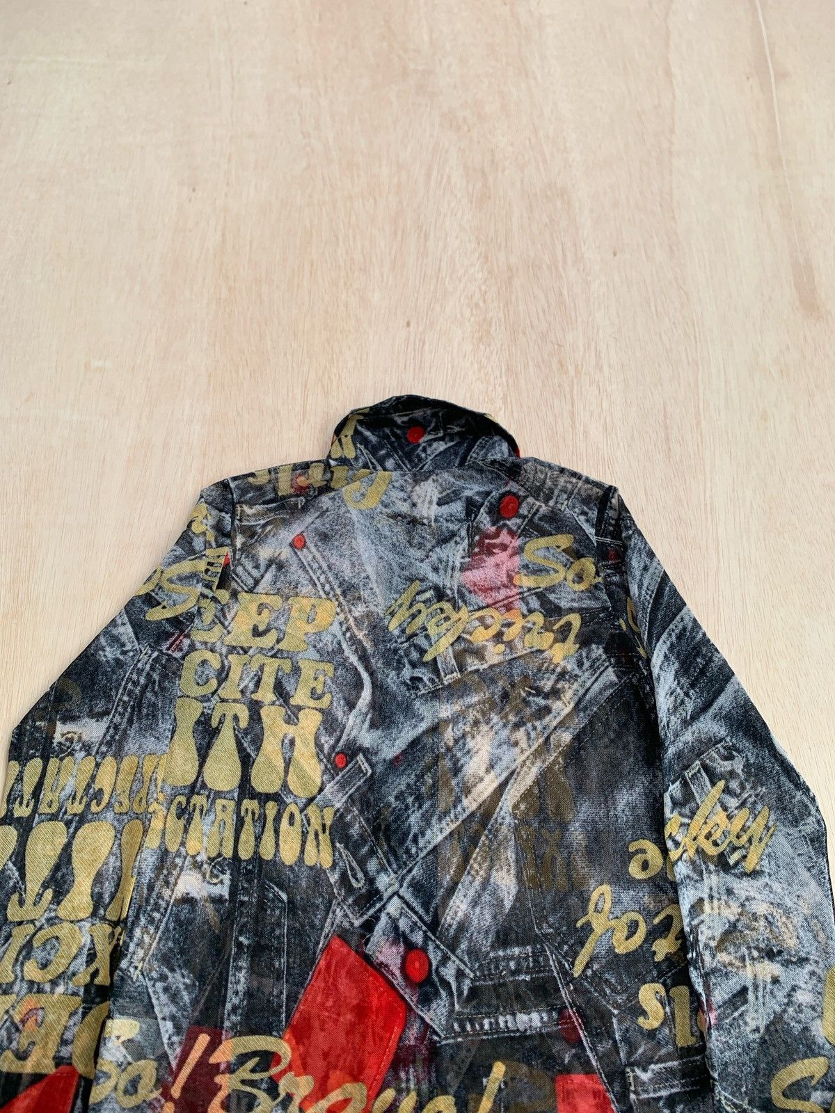 Japanese Brand Vintage Abstrak Ifsixwasnine Style Shirt Size M / US 6-8 / IT 42-44 - 5 Thumbnail