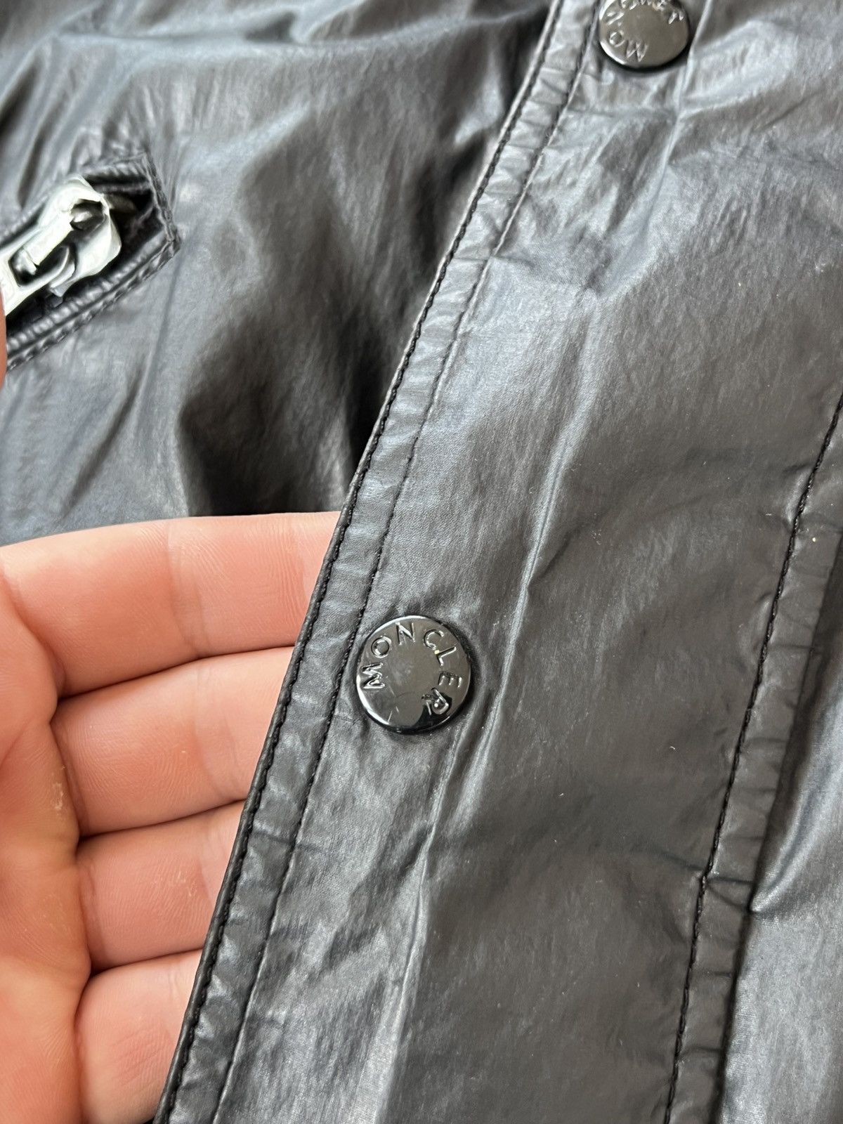 Moncler Vintage Luxury Light Jacket Moncler Chamois Size US L / EU 52-54 / 3 - 7 Thumbnail