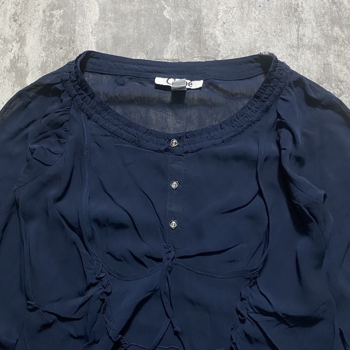 Chloe Vintage Chloe Silk Blouse Size M / US 6-8 / IT 42-44 - 2 Thumbnail