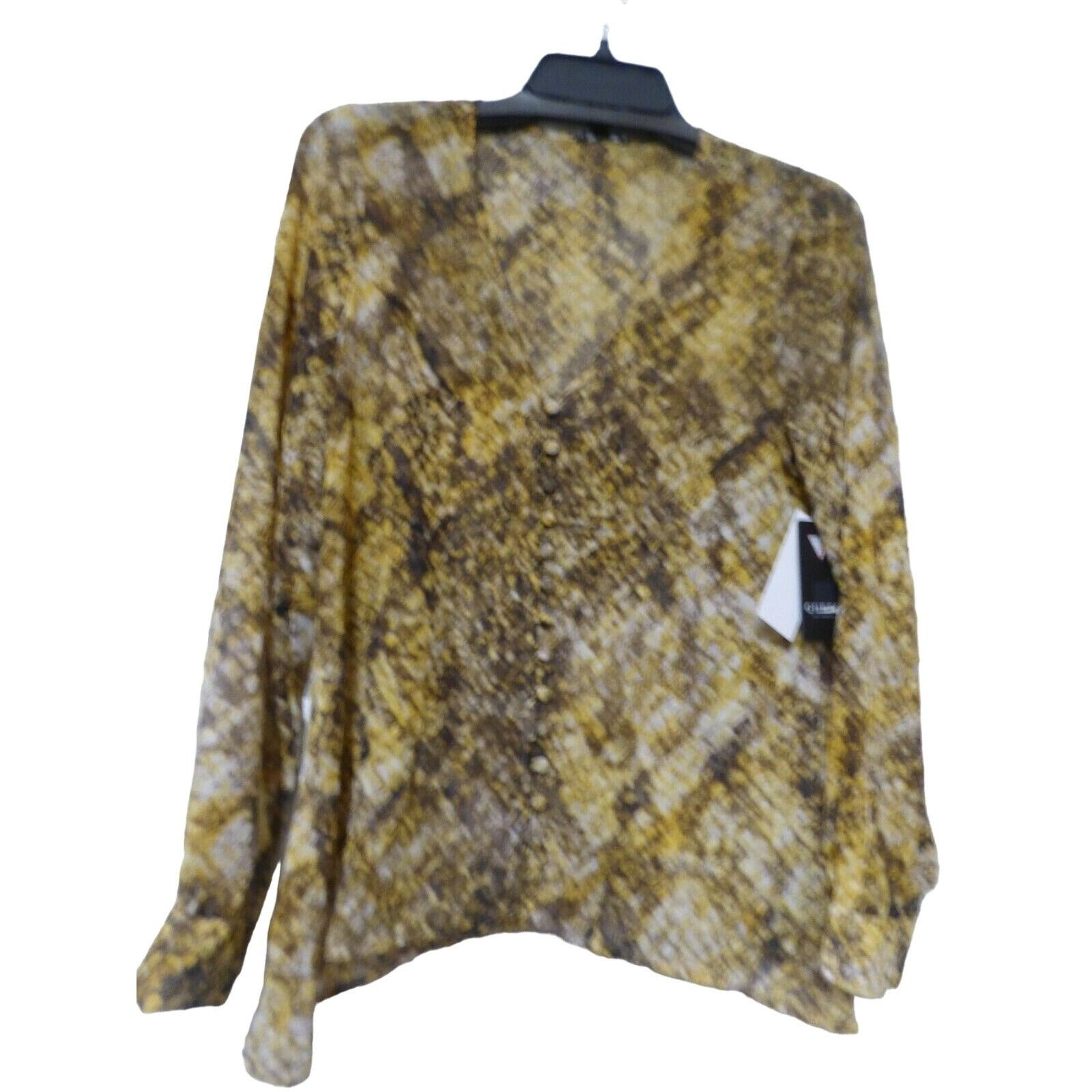 Guess $69.00 GUESS Elesia Printed Blouse, Rustic Copper, XS Size XS / US 0-2 / IT 36-38 - 7 Thumbnail