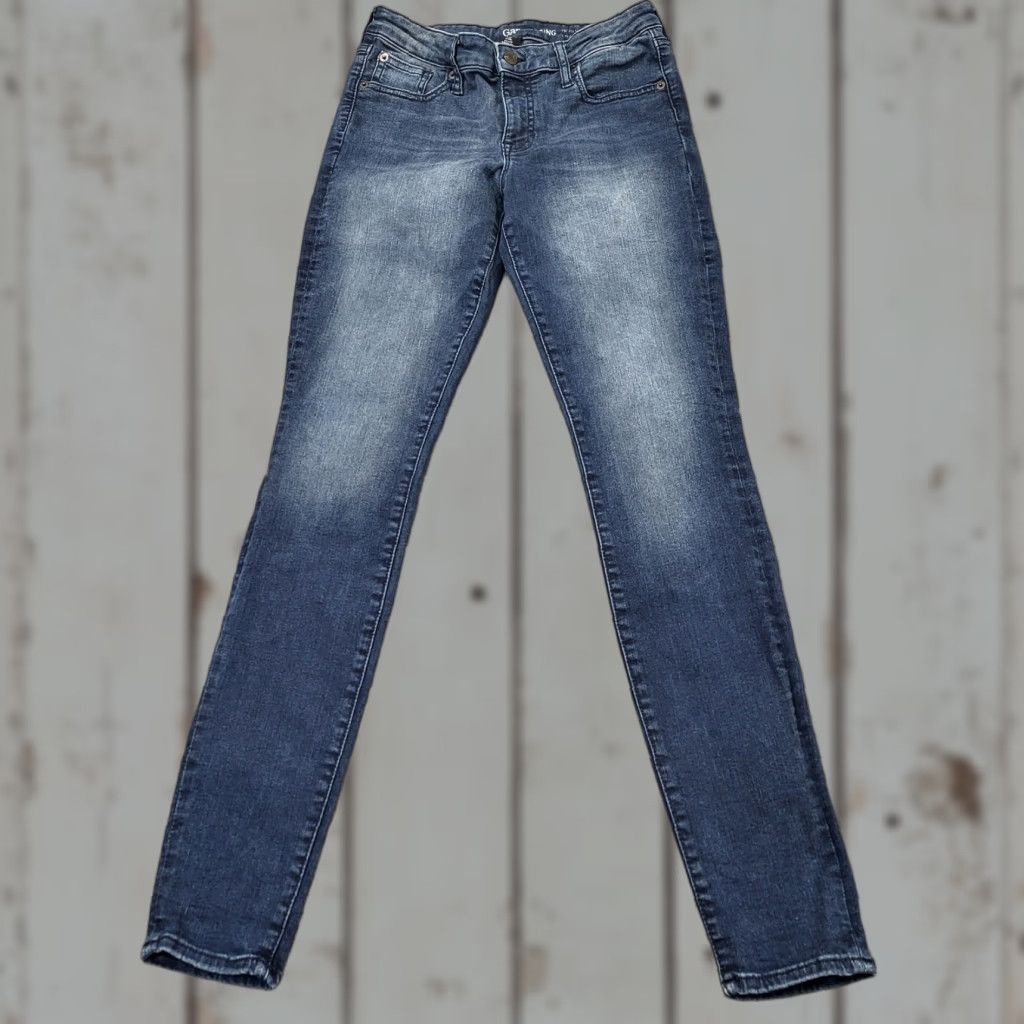 Gap Gap Jean Legging Women's Size 4/27 R Mid Rise Skinny Blue Denim College Preppy Shirt? Size 27" / US 4 / IT 40 - 1 Thumbnail