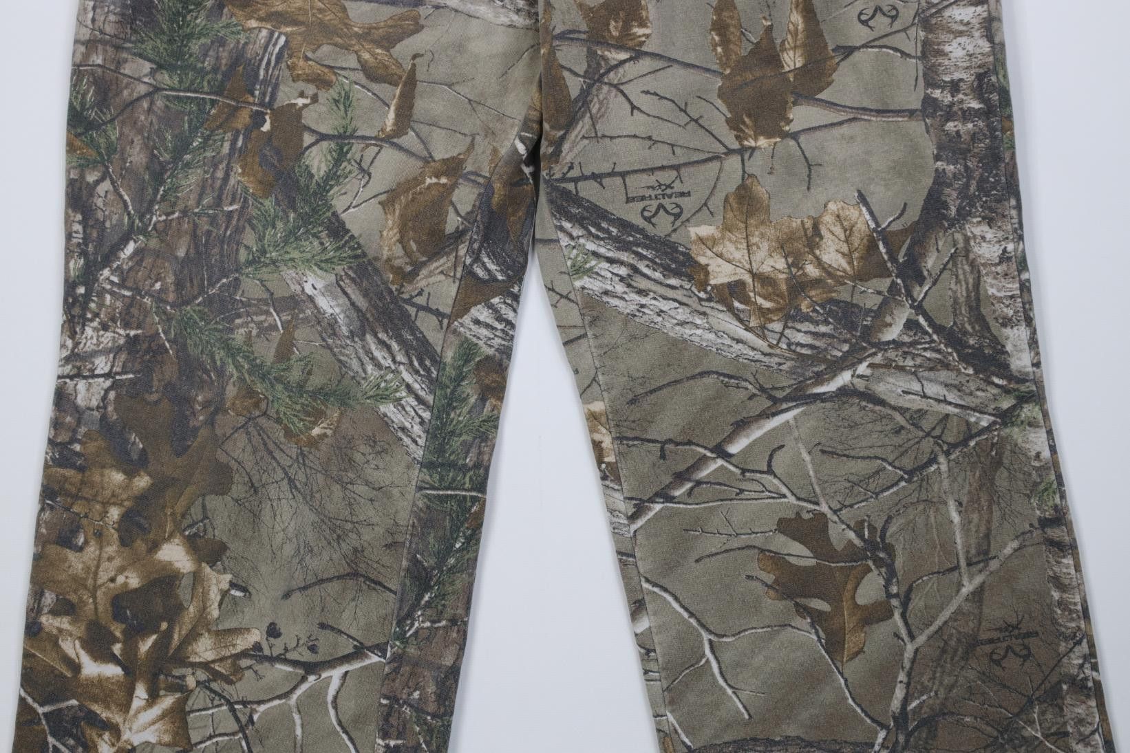 Vintage Vintage Y2K Streetwear Camouflage Flared Wide Leg Sweatpants Size 35" - 3 Thumbnail