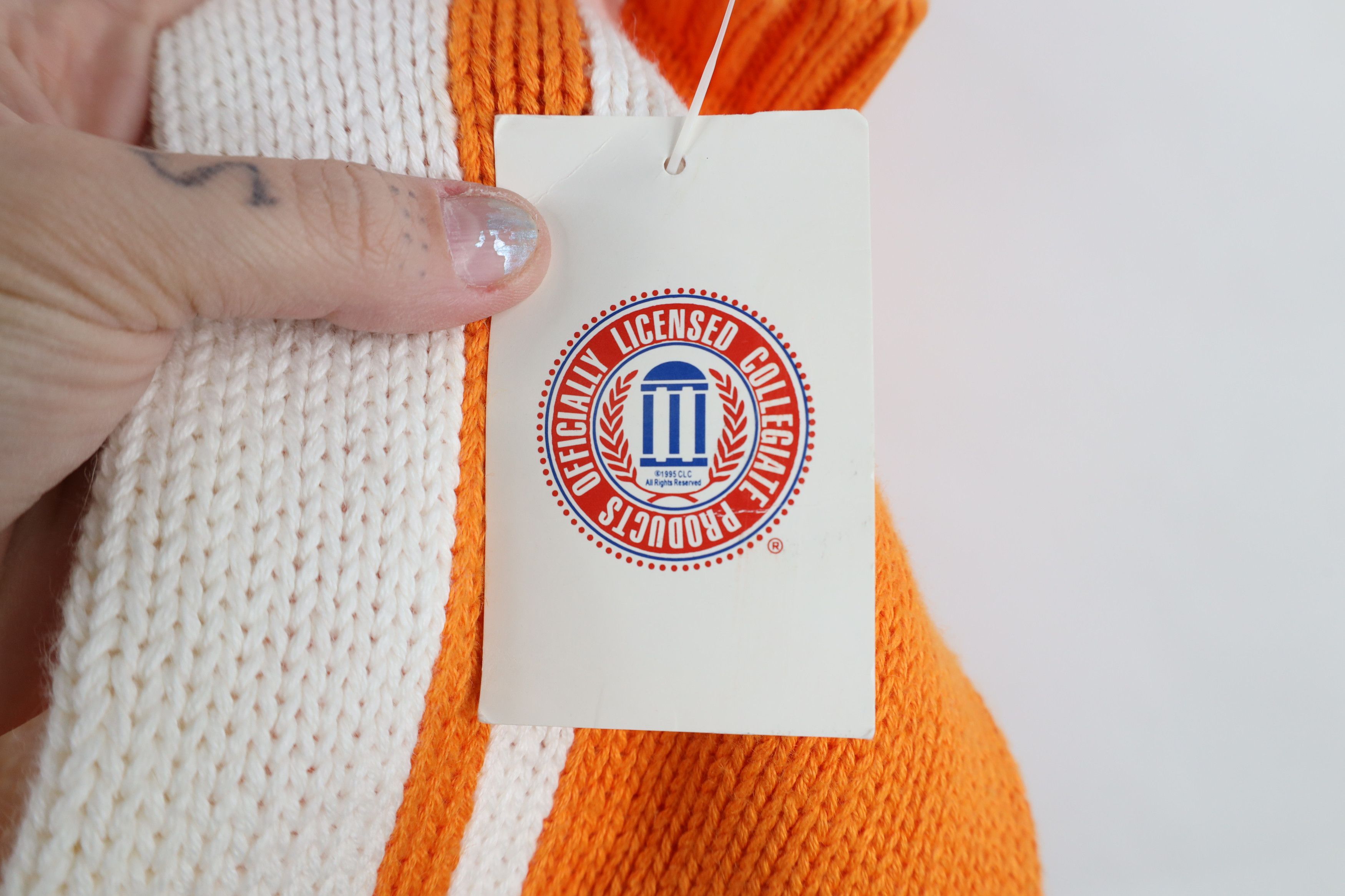Vintage Deadstock Vintage 90s Tennessee Football Cardigan Sweater Size XL / US 12-14 / IT 48-50 - 5 Thumbnail