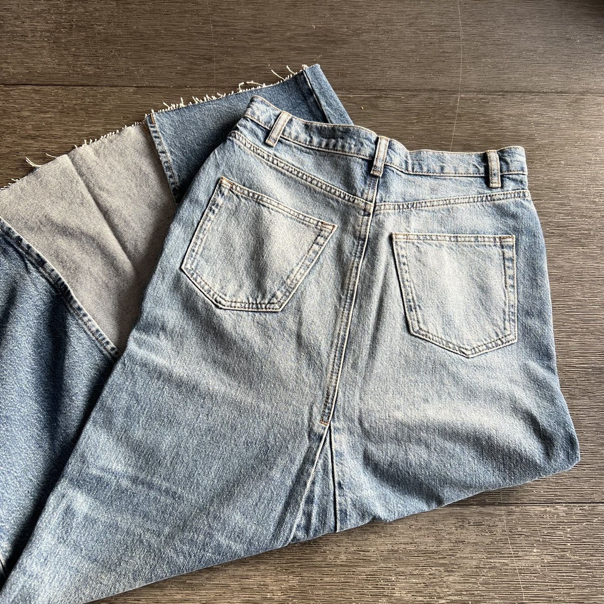 Reformation Reformation Tazz Maxi Denim Skirt Hemlock size 25 Size 25" / US 0 / IT 36 - 5 Thumbnail
