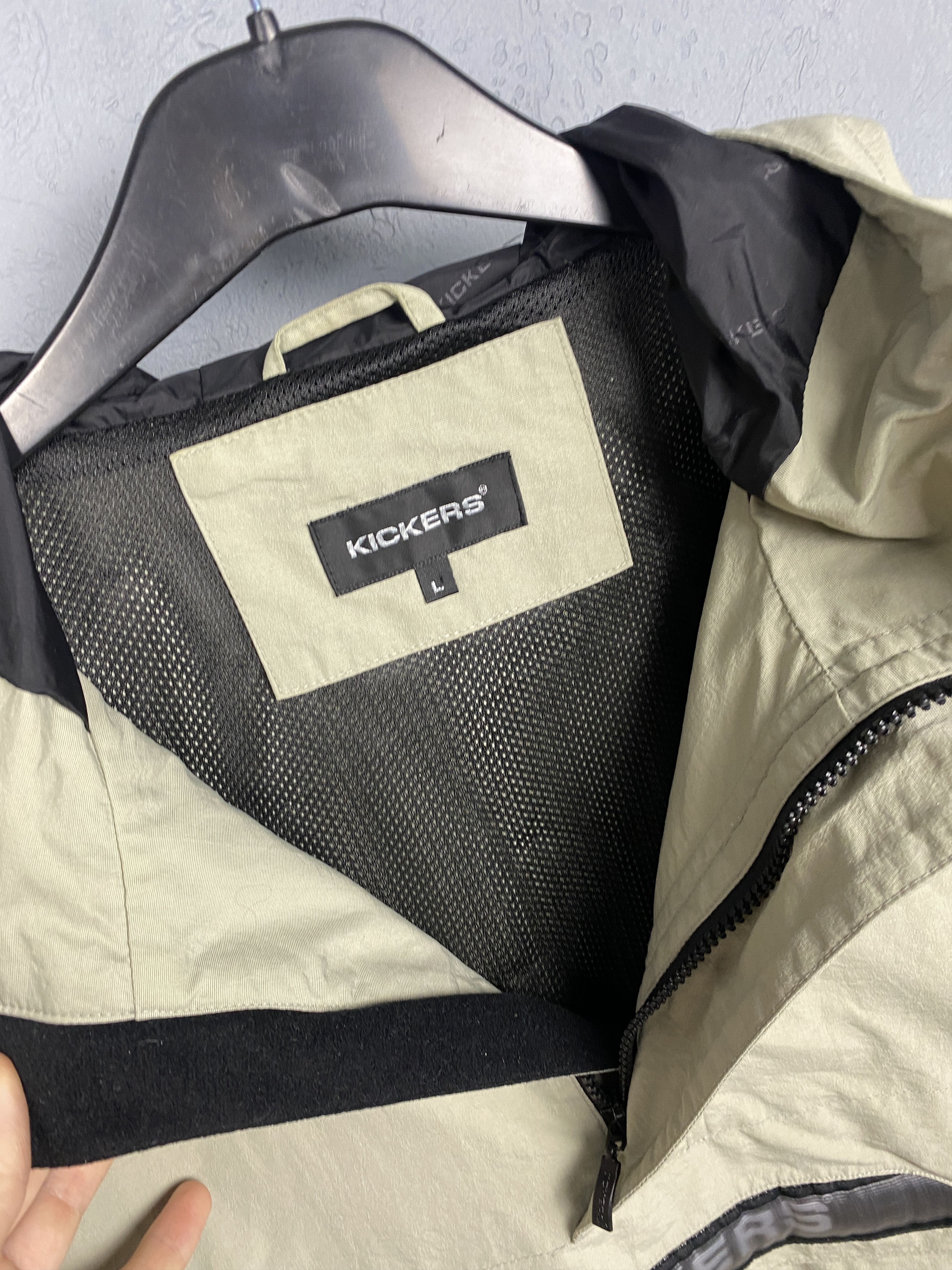 Kickers Kickers Vintage Mens Nylon Anorak Jacket Size US L / EU 52-54 / 3 - 10 Thumbnail