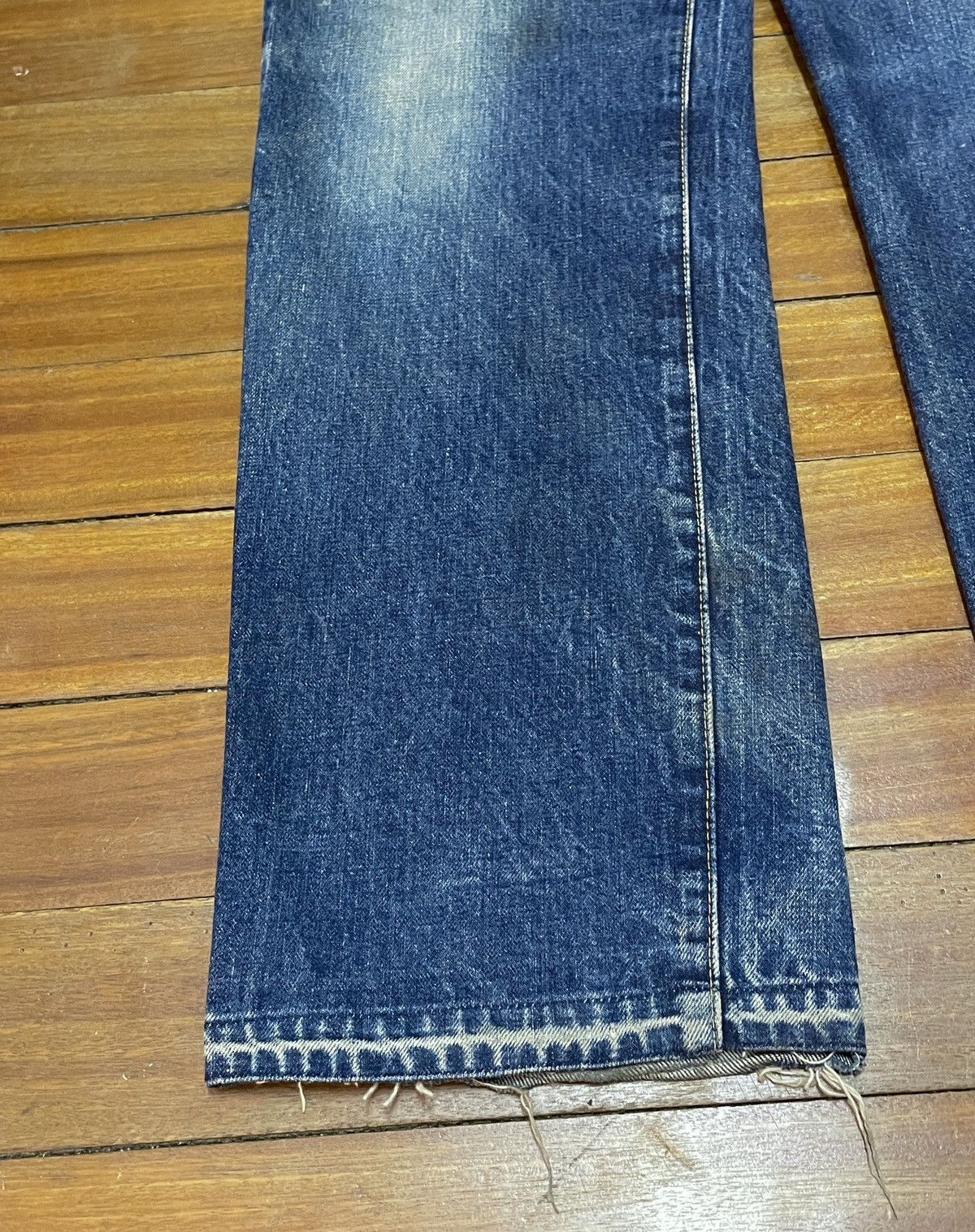 Japanese Brand Rare Vintage Sugar Cane Toyo Enterprise Selvedge Jeans 1990s Size US 29 - 5 Thumbnail