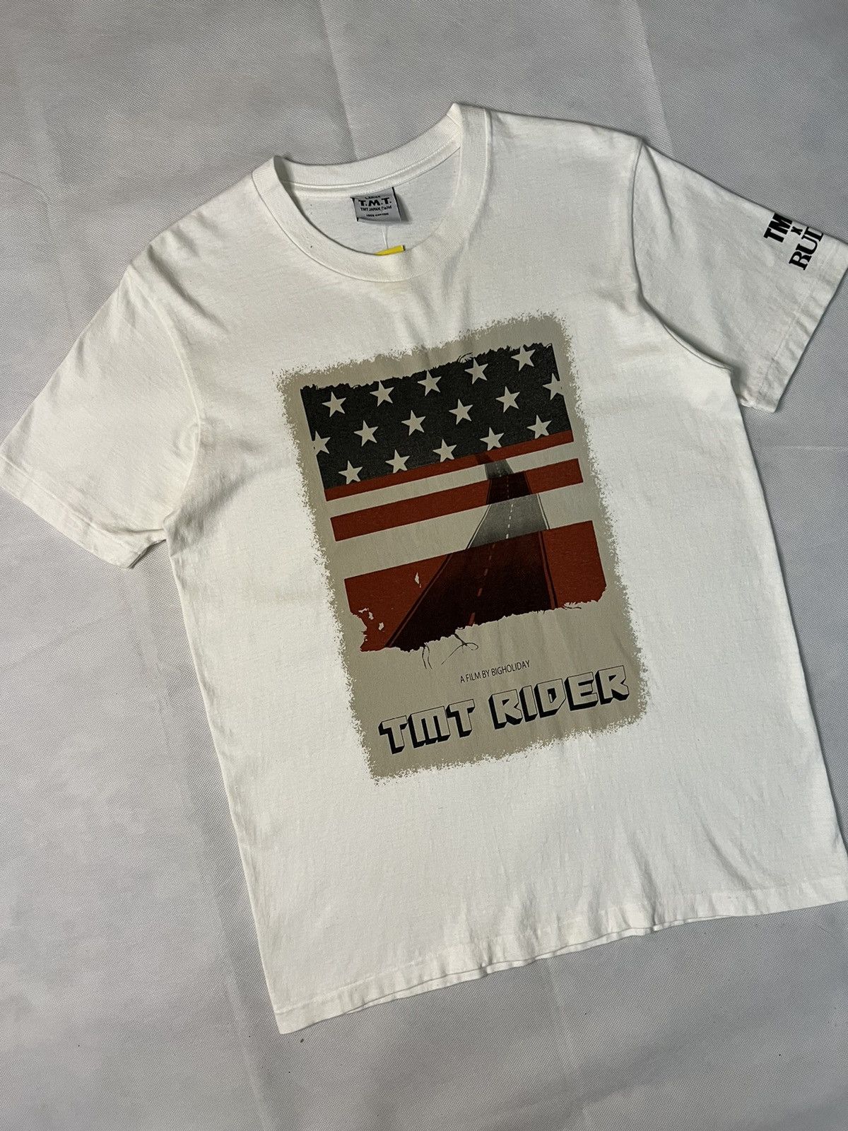 Japanese Brand Vintage Japanese Brand Tmt Rider X Rudo Tees Size US L / EU 52-54 / 3 - 6 Thumbnail