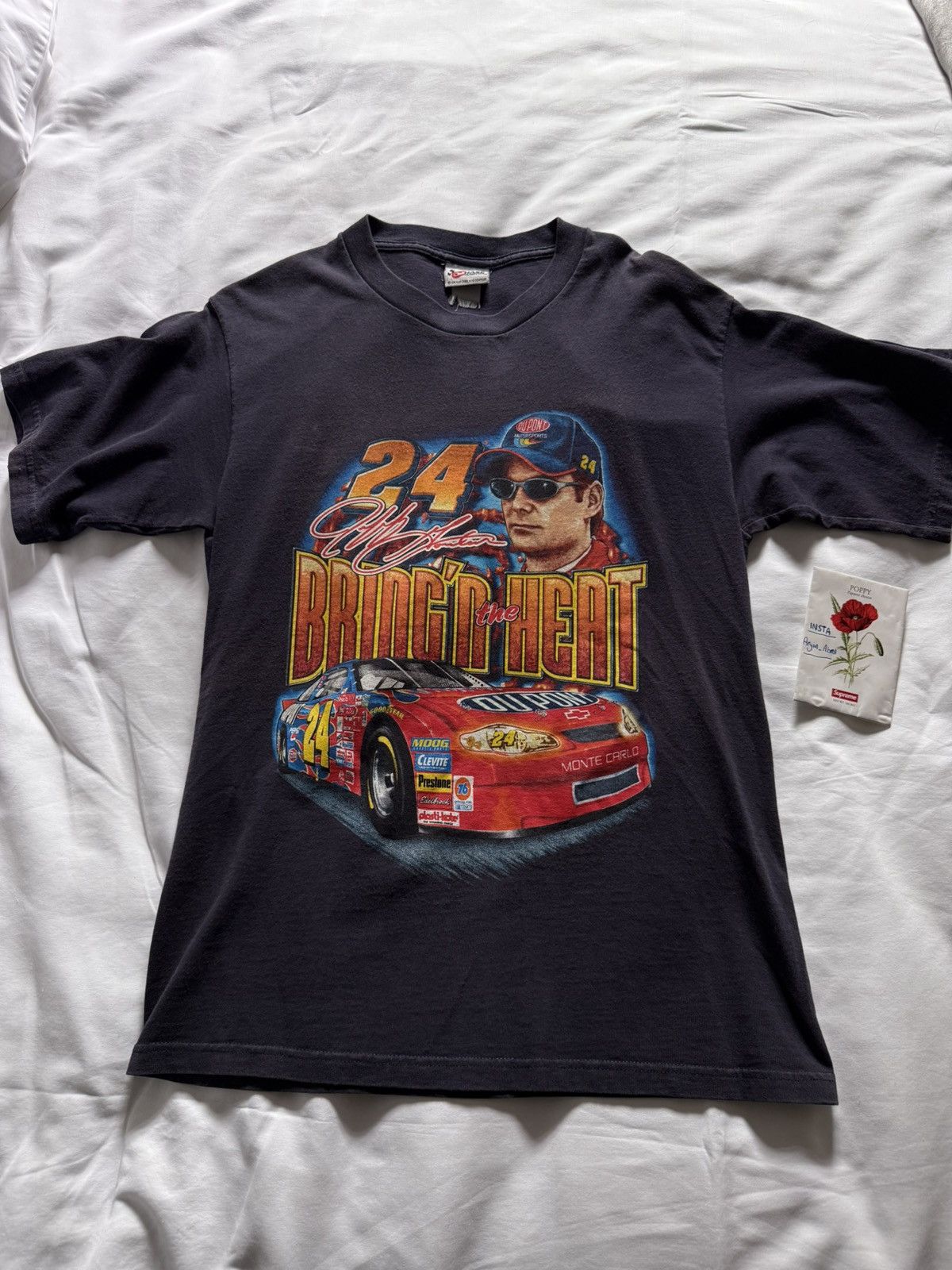 Chase Authentics × NASCAR NASCAR, JEFF GORDON #24 Vintage T Shirt, BRING'N THE HEAT Size US M / EU 48-50 / 2 - 1 Thumbnail
