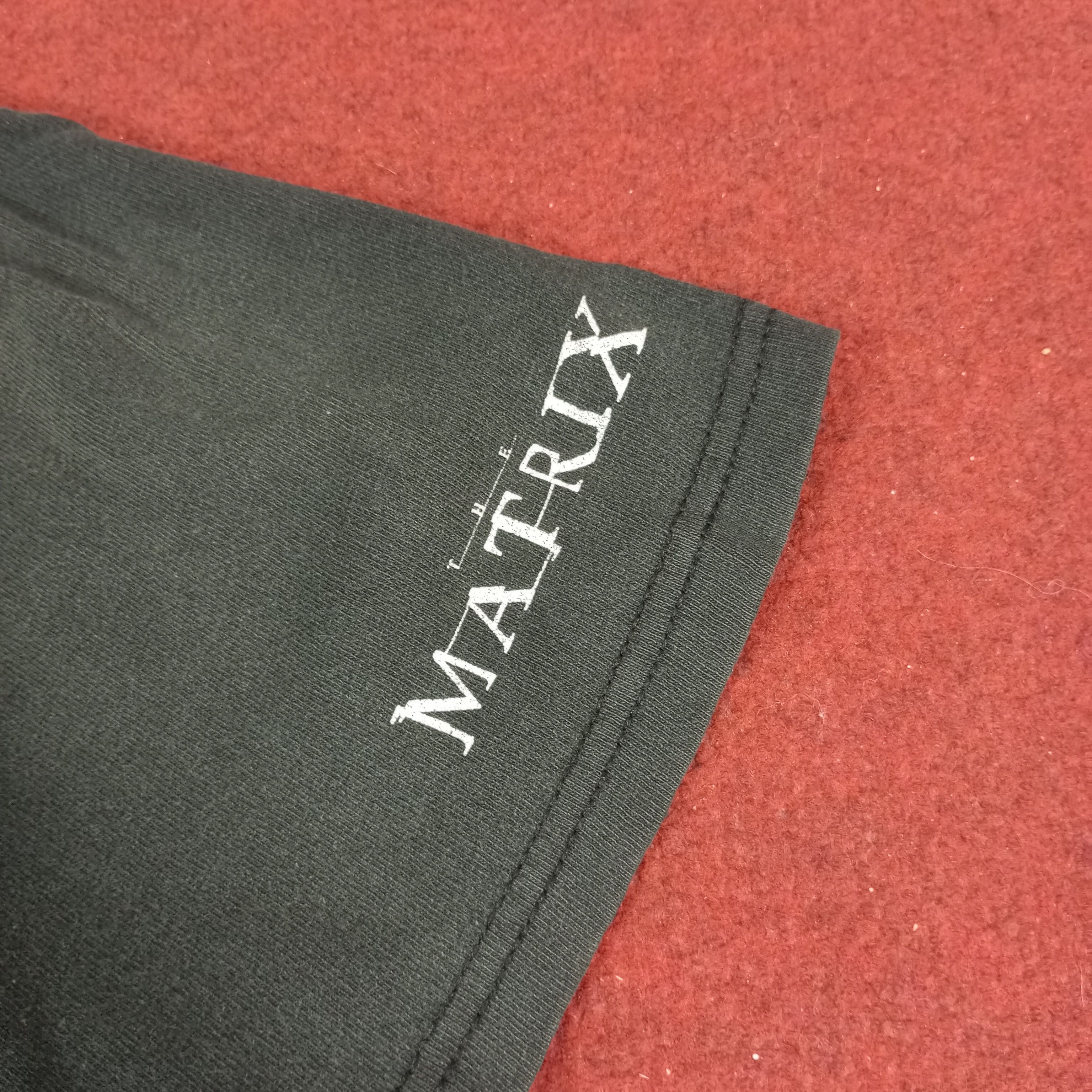 Fruit Of The Loom × Vintage The Matrix Warner Bros Movie Promo Style Vintage Tshirt Size US L / EU 52-54 / 3 - 8 Thumbnail
