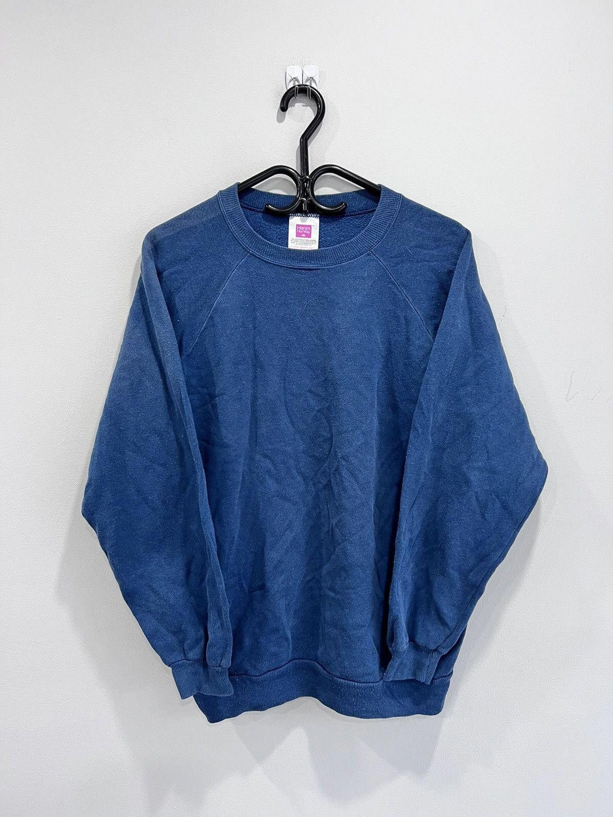 Vintage Vintage 90s Womens Blank Sweater Sweatshirt XL Size XL / US 12-14 / IT 48-50 - 1 Thumbnail