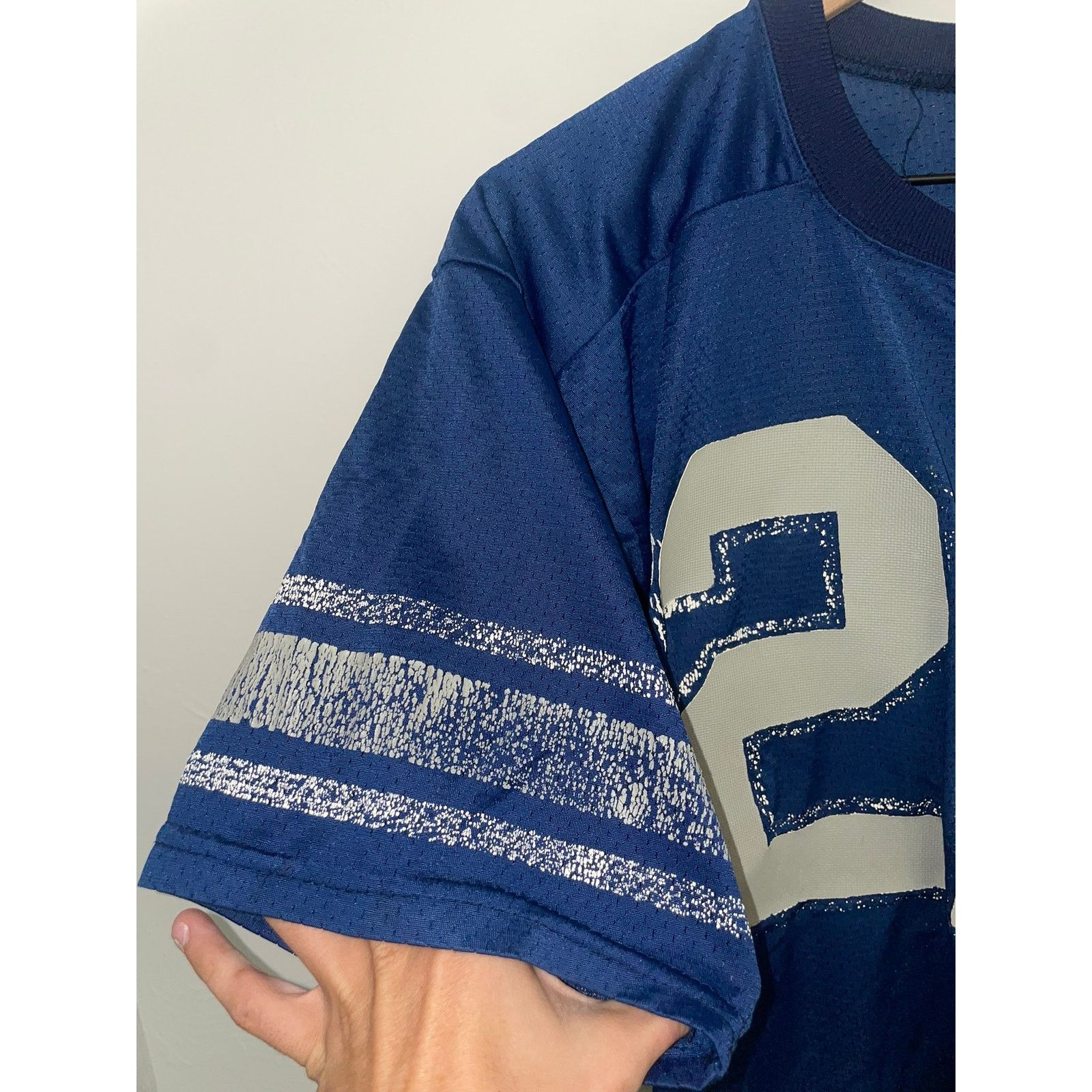 Vintage Vintage Emmitt Smith Jersey #22 NFL Dallas Cowboys Large 90s Size US L / EU 52-54 / 3 - 4 Thumbnail
