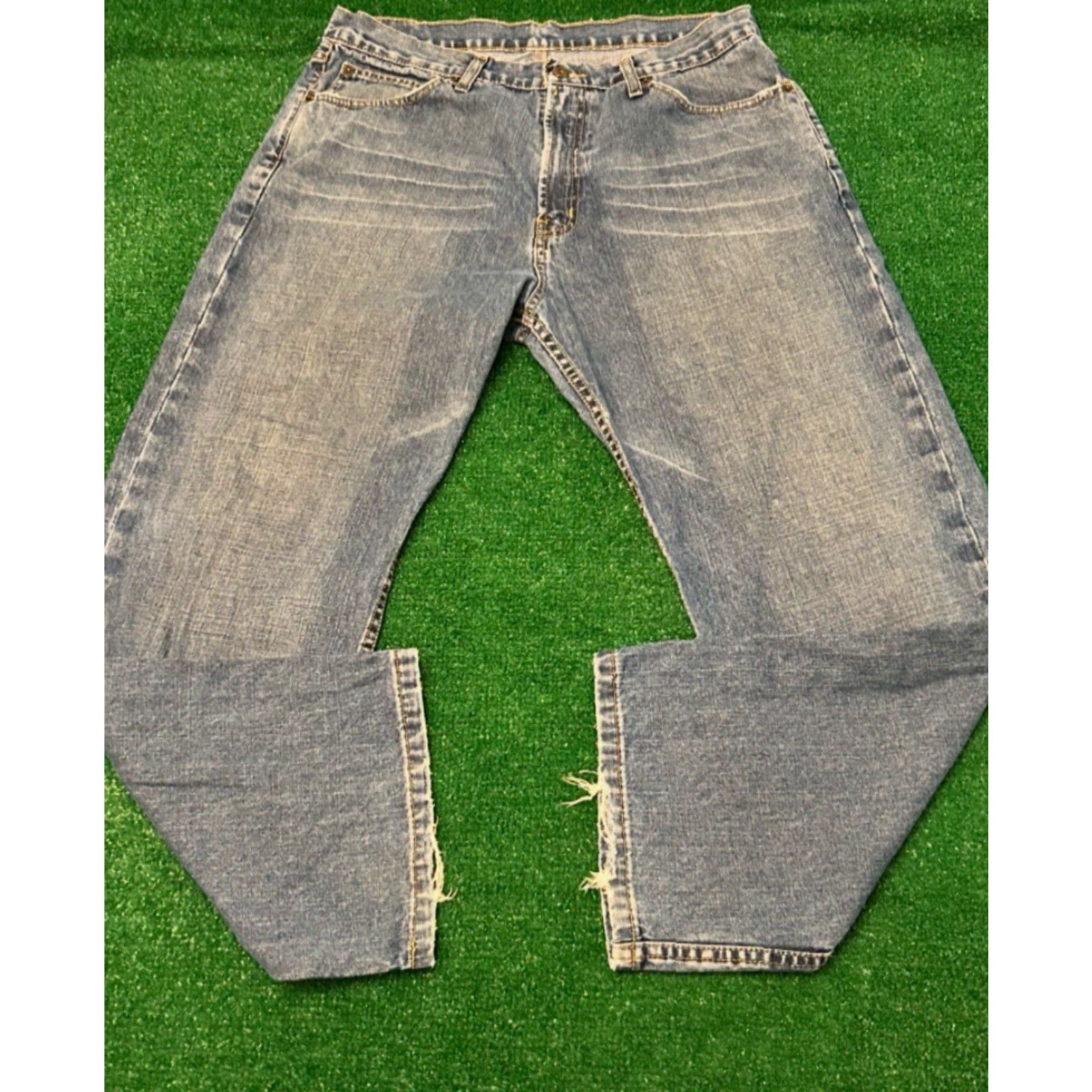 Polo Ralph Lauren VINTAGE Polo Ralph Lauren Jeans RL Hayden Relaxed Straight Mens 34 X 30 Denim Blue 90s Preppy Grunge Hip Hop USA Cowboy Y2K Punk USA Mens Size US S / EU 44-46 / 1 - 3 Thumbnail