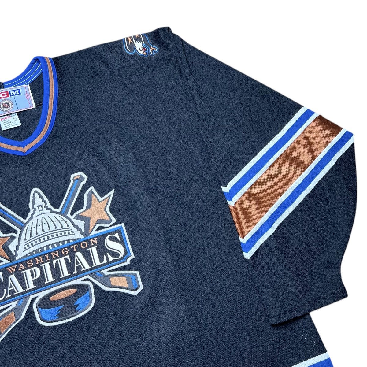 Ccm Vintage NHL Washington Capitals Alternate CCM Hockey Jersey Size US XXL / EU 58 / 5 - 18 Thumbnail