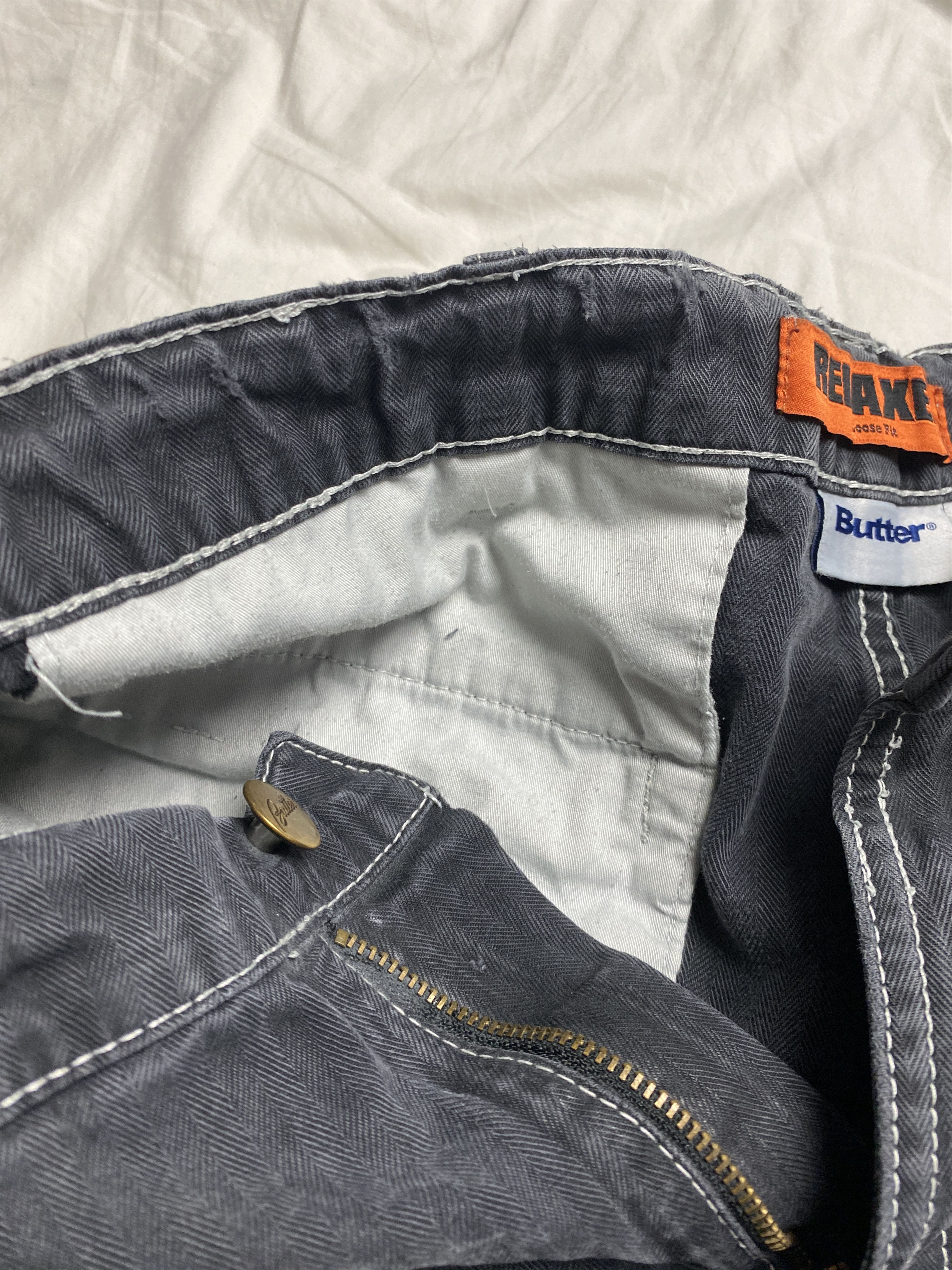 Butter Goods Butter denim jeans pants skate rap hip hop baggy Size US 32 / EU 48 - 10 Thumbnail