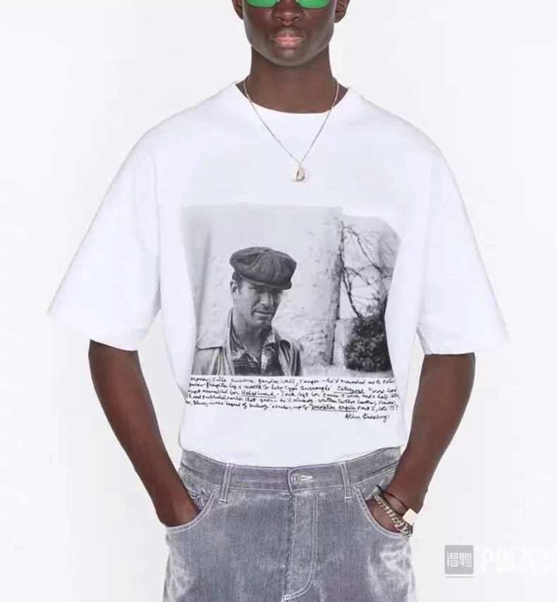 Dior DIORWhite Photo Short Sleeve 2502-Nextarrow Size US M / EU 48-50 / 2 - 7 Thumbnail