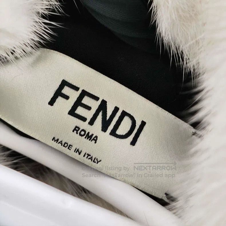 Fendi Fendi Black Cotton Collar Jacket Size XS / US 0-2 / IT 36-38 - 7 Thumbnail