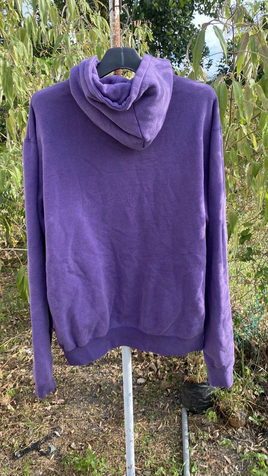 Japanese Brand purple hoodie with a graphic print and "roc star" text. Size US XL / EU 56 / 4 - 2 Thumbnail