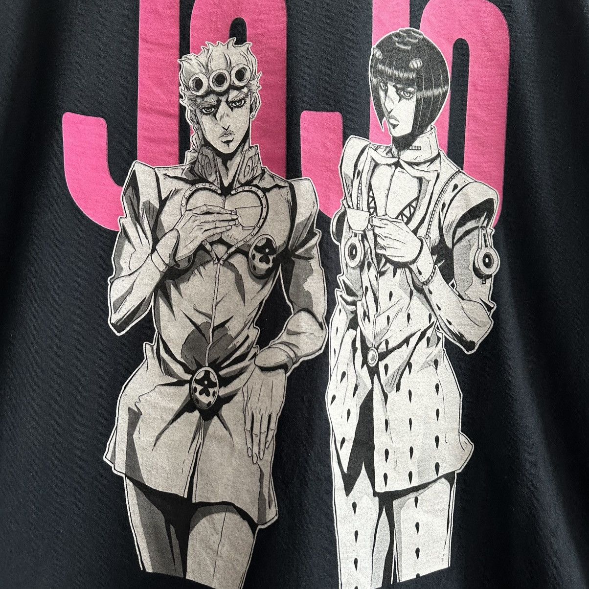 Anime VINTAGE JOJO’S BIZARRE ADVENTURE GOLDEN WIND GRAPHIC TEE Size US XL / EU 56 / 4 - 4 Thumbnail